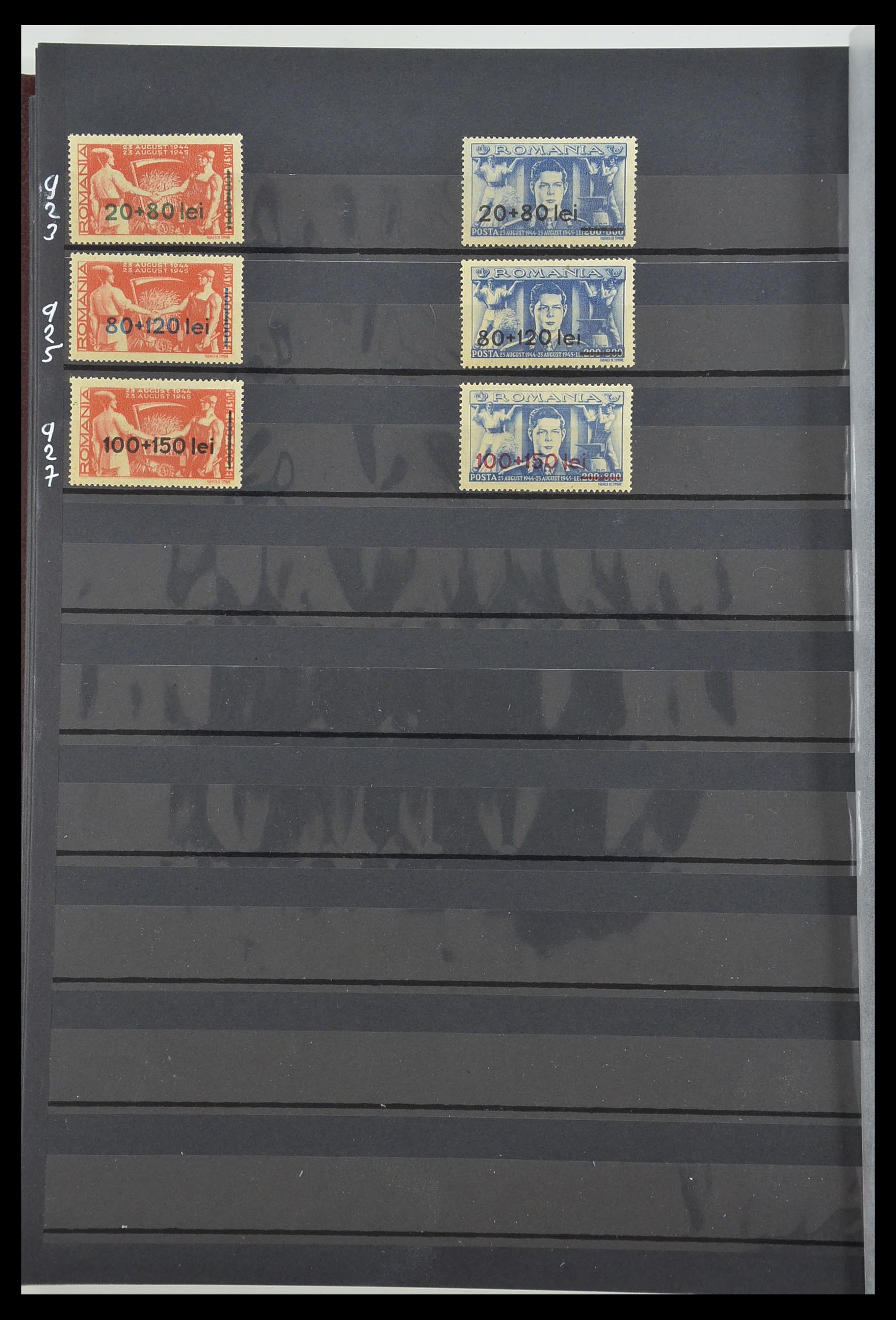 33902 058 - Postzegelverzameling 33902 Roemenië 1866-2001.