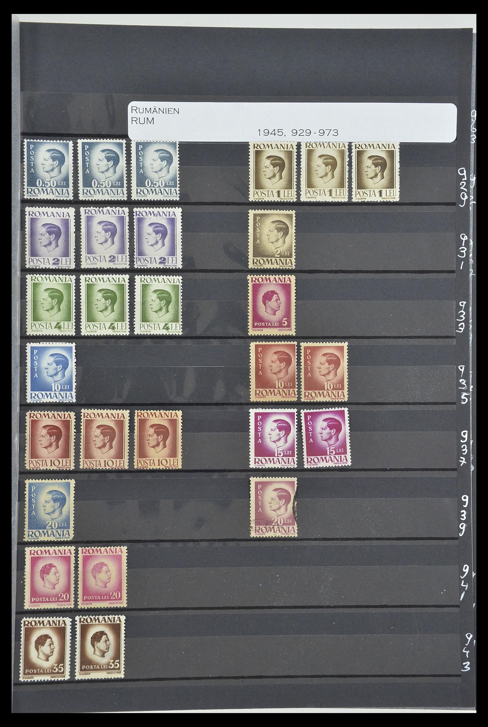 33902 059 - Postzegelverzameling 33902 Roemenië 1866-2001.