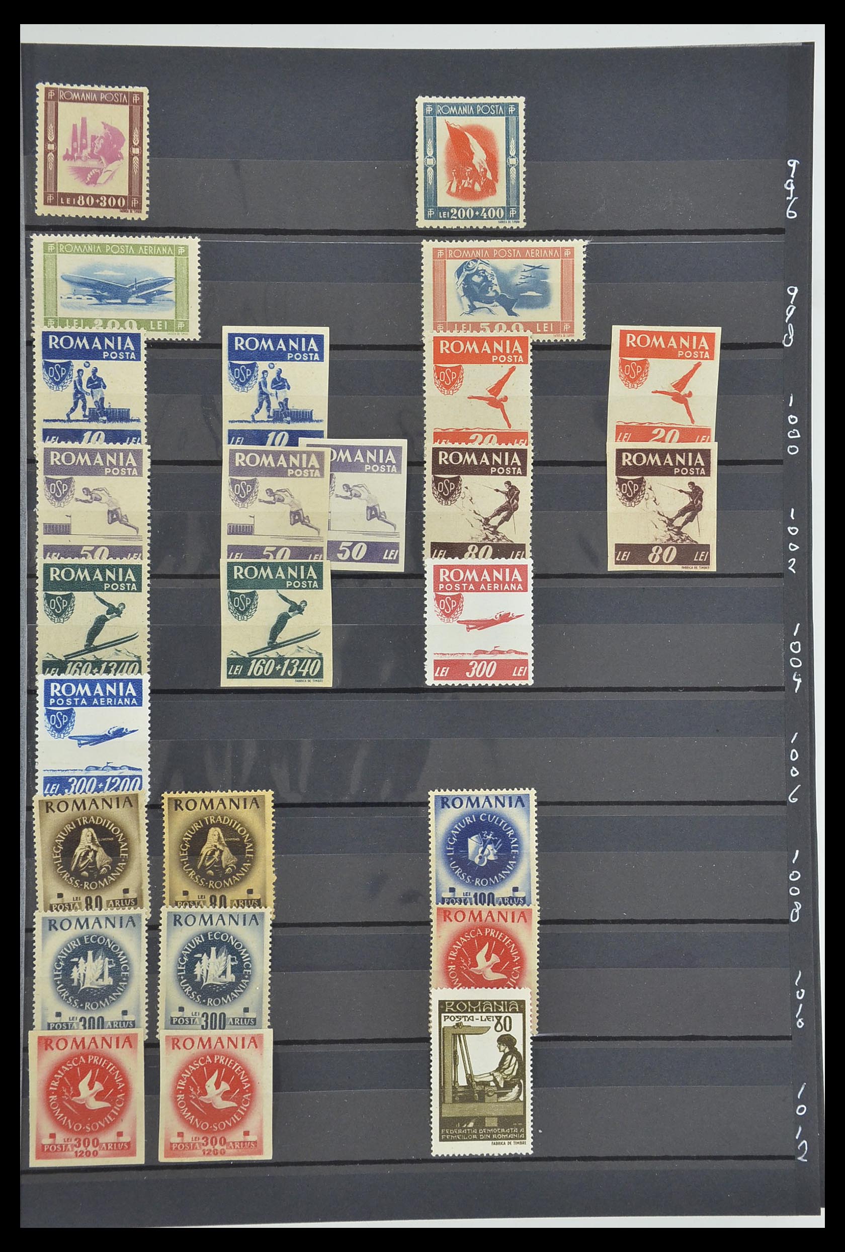 33902 063 - Postzegelverzameling 33902 Roemenië 1866-2001.