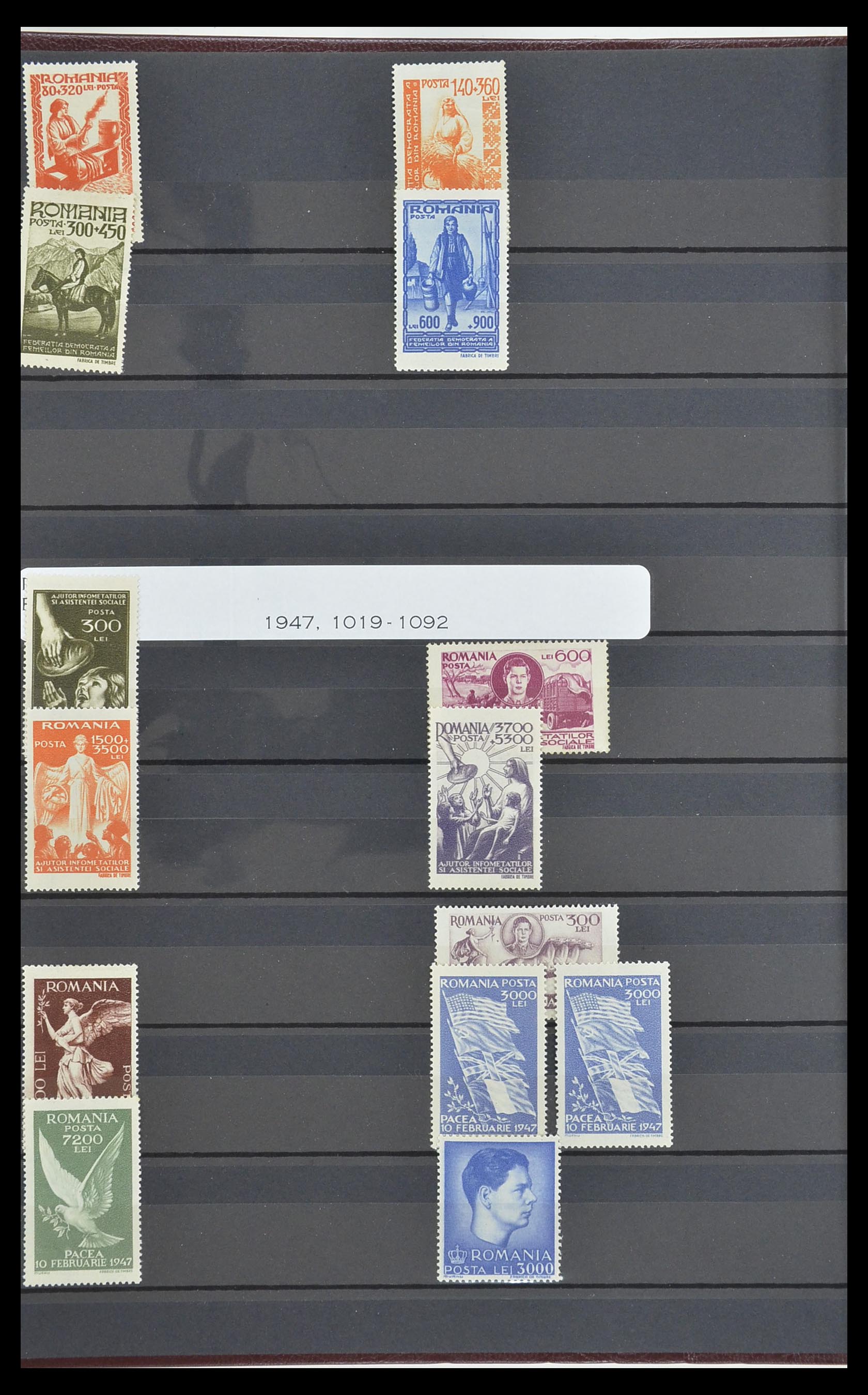 33902 064 - Postzegelverzameling 33902 Roemenië 1866-2001.