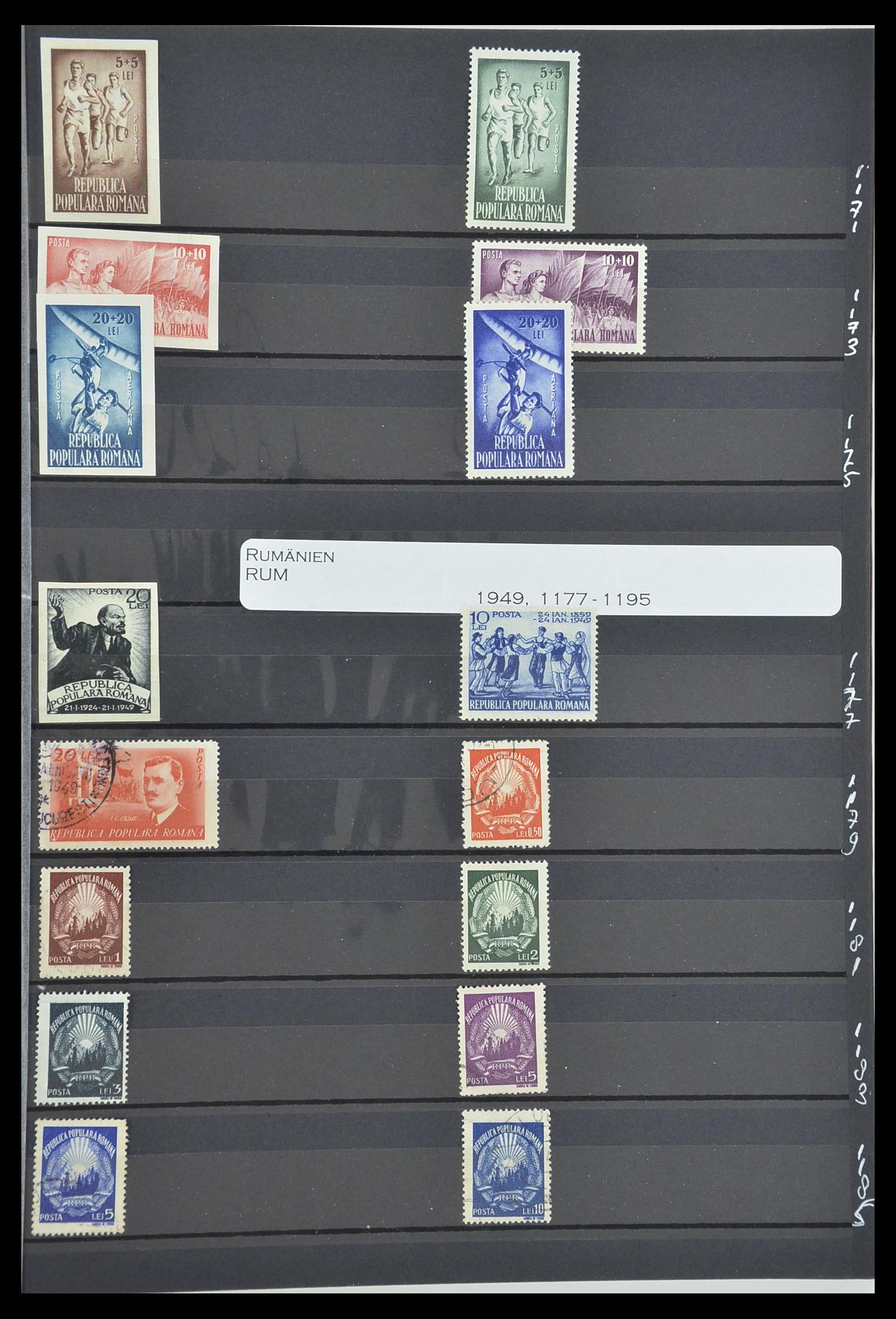 33902 073 - Postzegelverzameling 33902 Roemenië 1866-2001.
