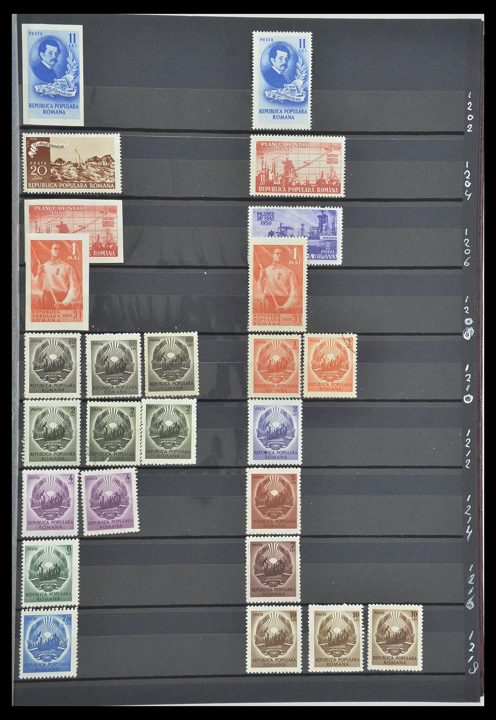 33902 075 - Postzegelverzameling 33902 Roemenië 1866-2001.