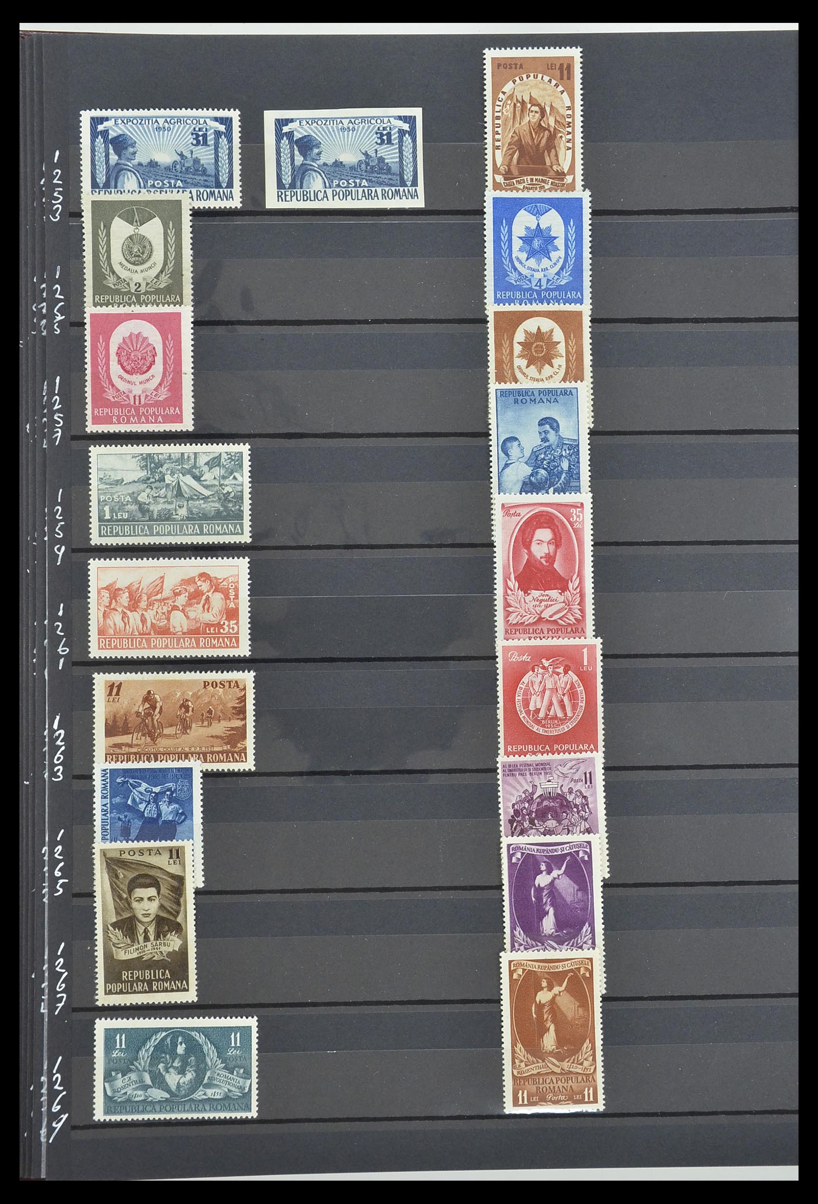 33902 078 - Postzegelverzameling 33902 Roemenië 1866-2001.