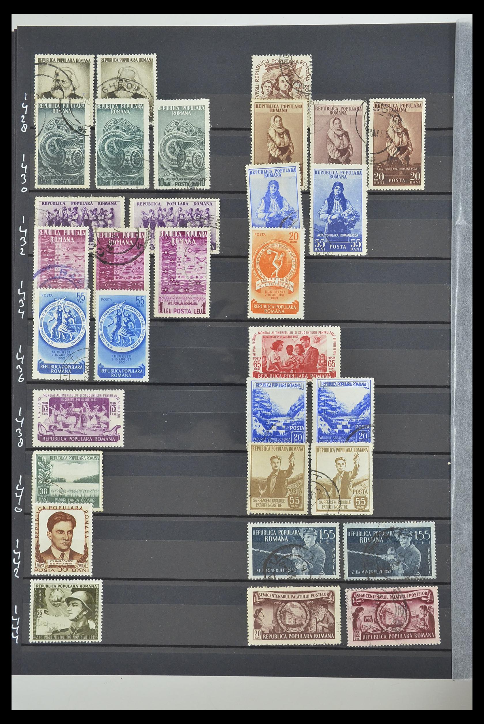 33902 088 - Postzegelverzameling 33902 Roemenië 1866-2001.