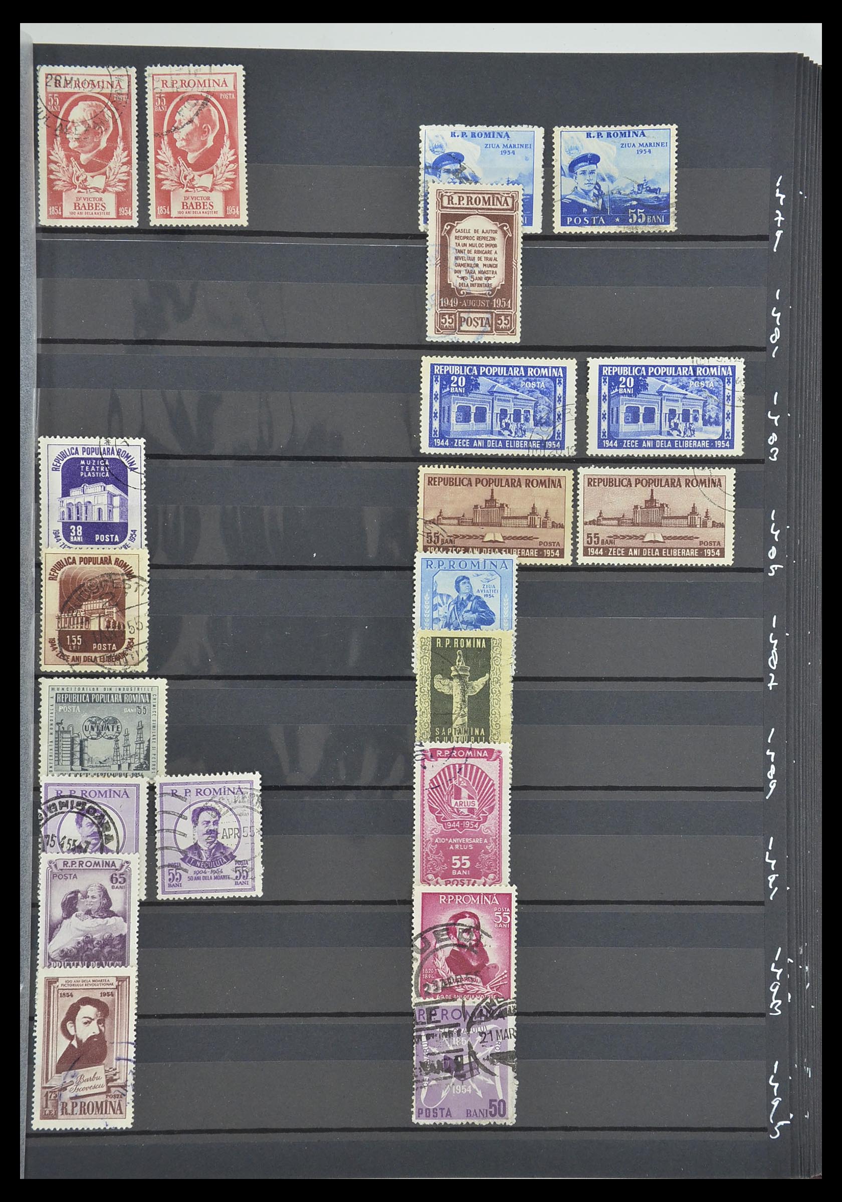 33902 091 - Postzegelverzameling 33902 Roemenië 1866-2001.
