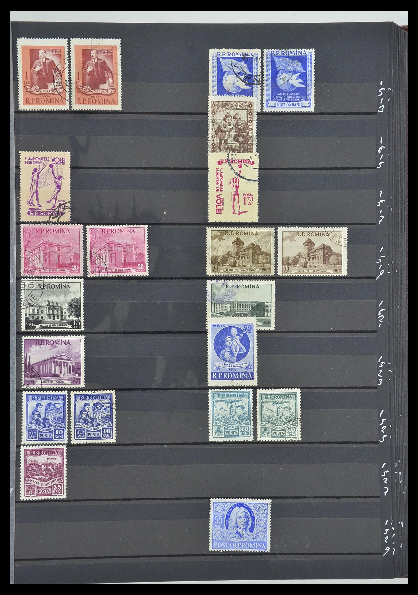 33902 093 - Postzegelverzameling 33902 Roemenië 1866-2001.