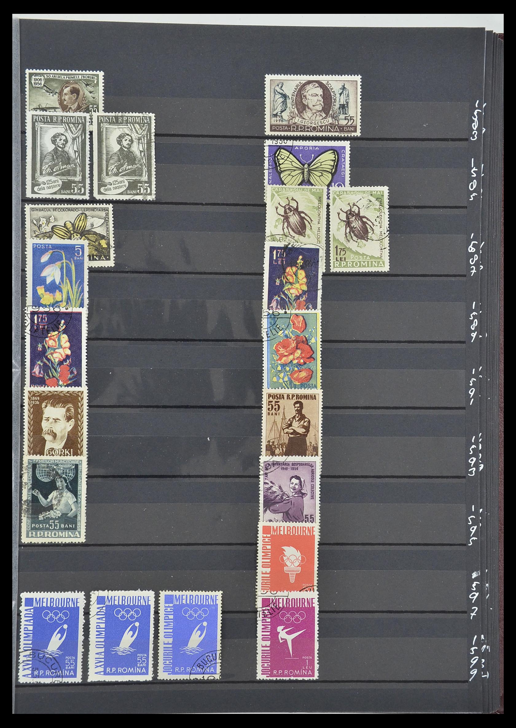 33902 097 - Postzegelverzameling 33902 Roemenië 1866-2001.