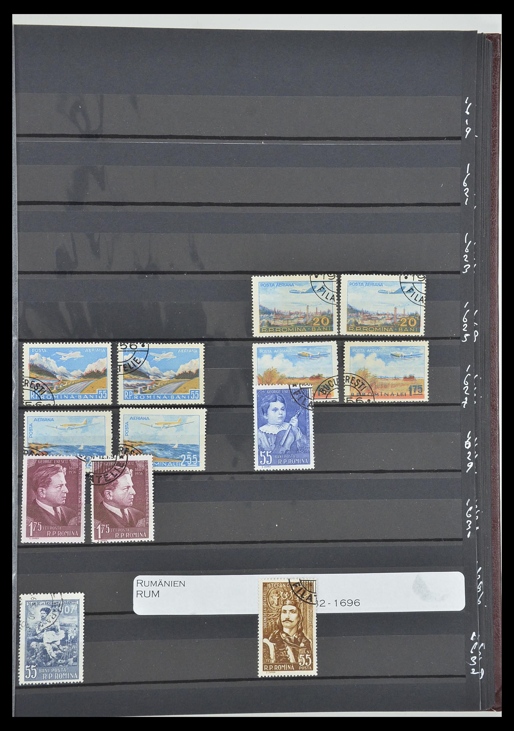 33902 099 - Postzegelverzameling 33902 Roemenië 1866-2001.
