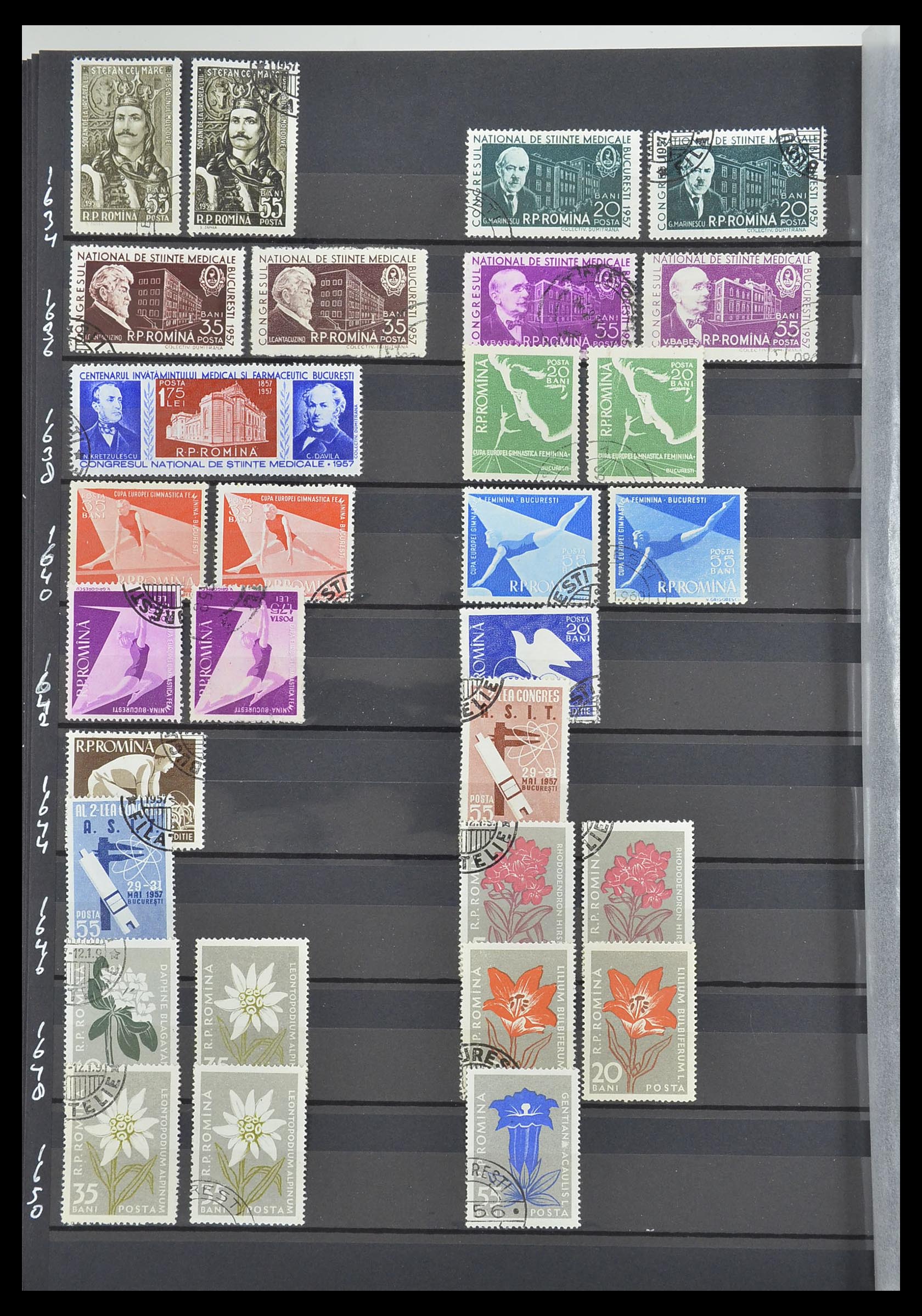 33902 100 - Postzegelverzameling 33902 Roemenië 1866-2001.
