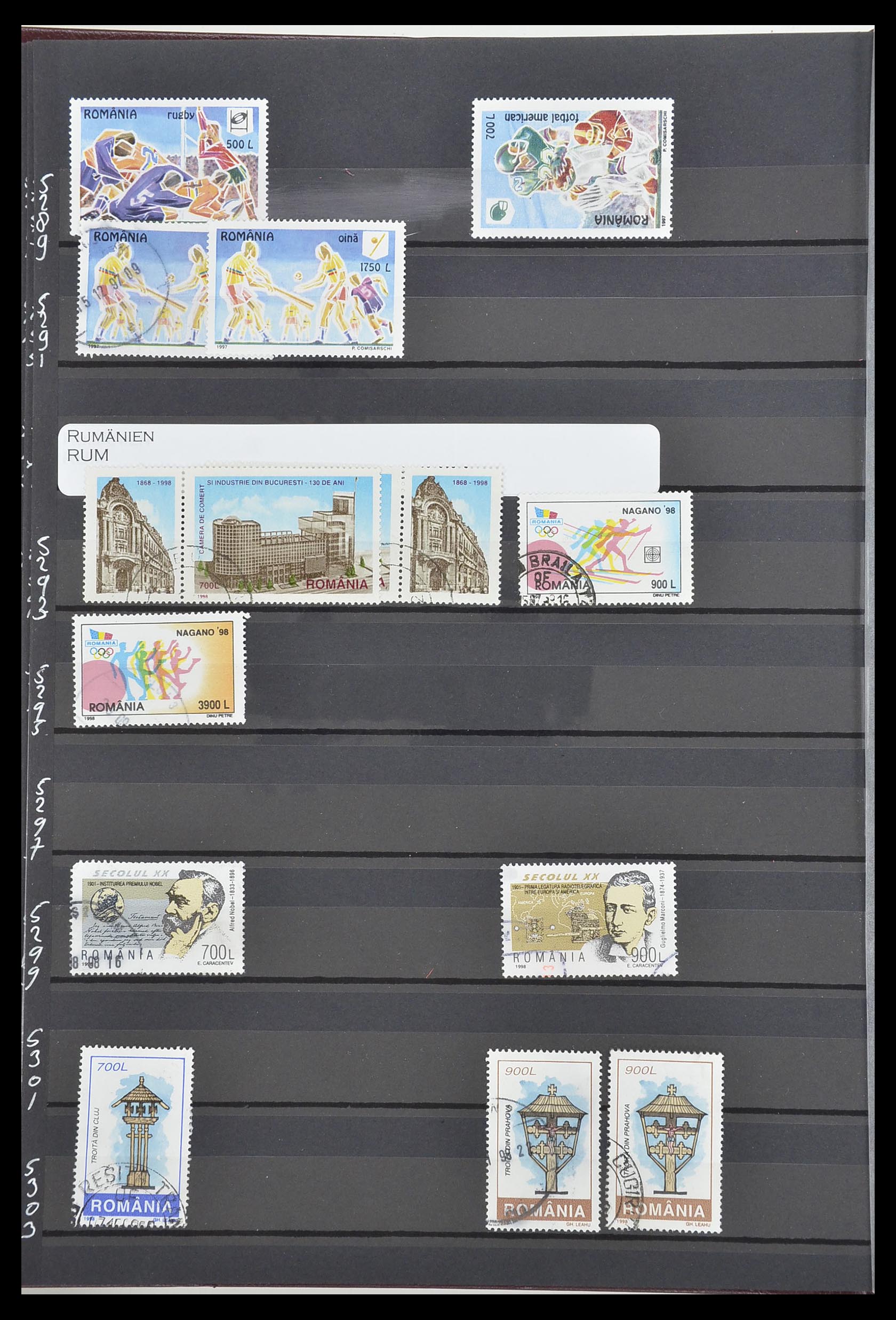 33902 304 - Postzegelverzameling 33902 Roemenië 1866-2001.