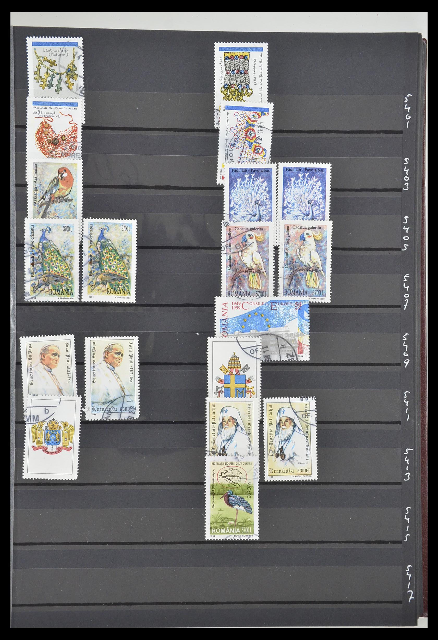 33902 310 - Postzegelverzameling 33902 Roemenië 1866-2001.