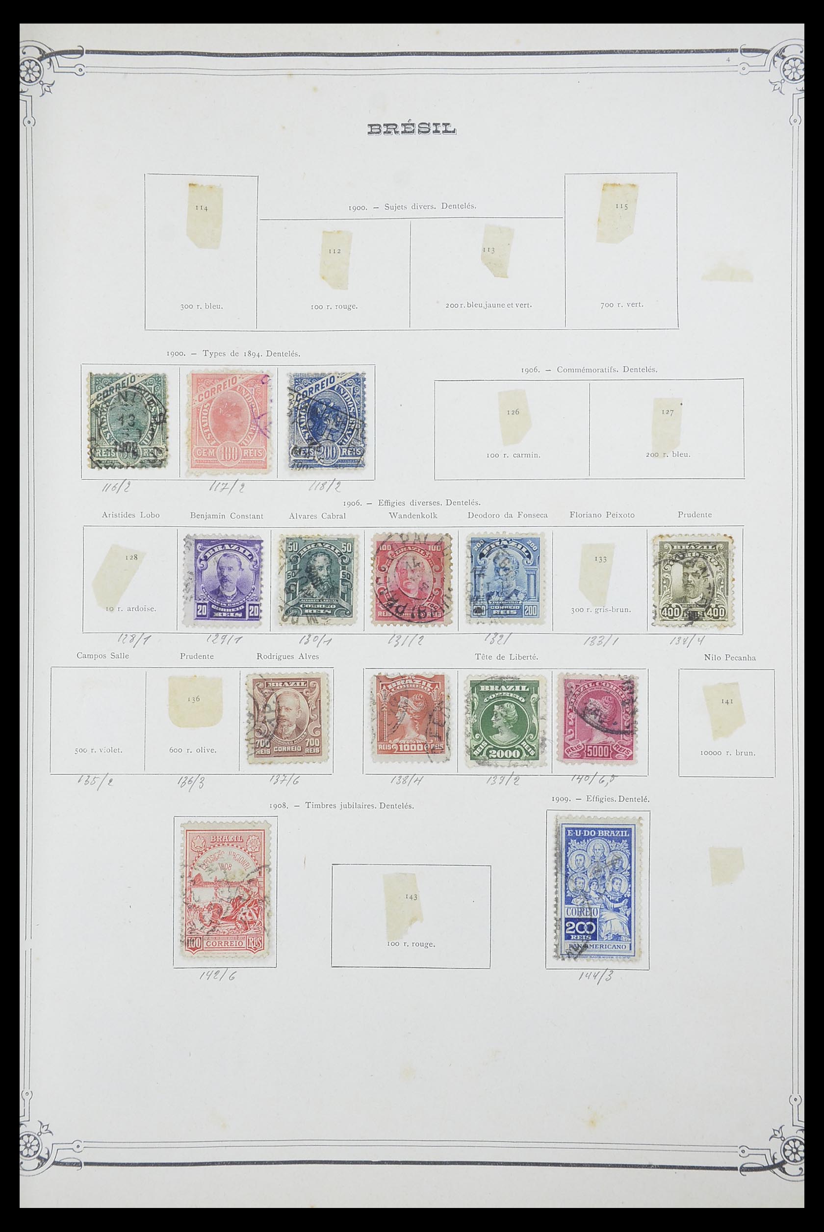 33903 023 - Postzegelverzameling 33903 Latijns Amerika 1853-1920.