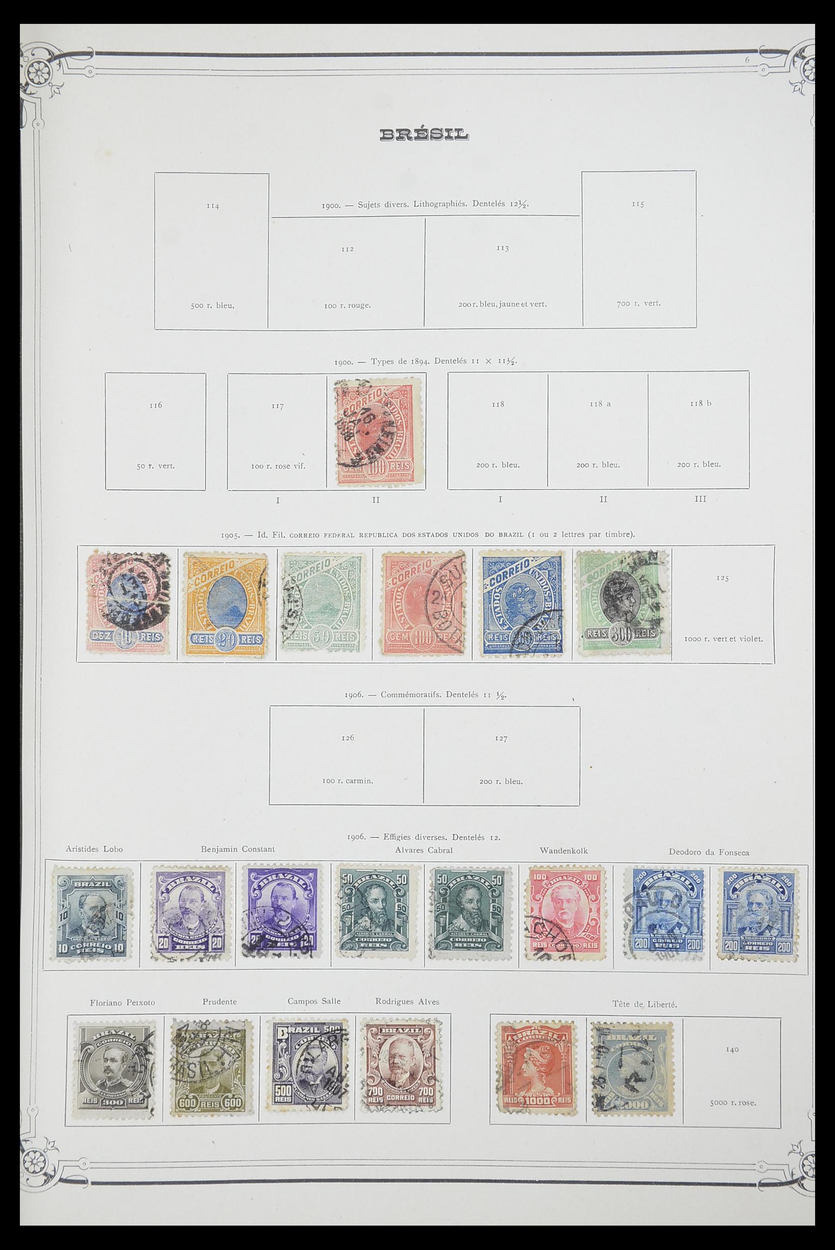33903 024 - Postzegelverzameling 33903 Latijns Amerika 1853-1920.