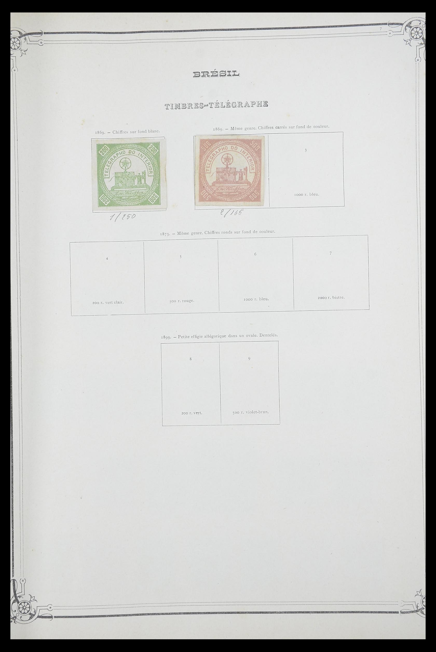 33903 032 - Postzegelverzameling 33903 Latijns Amerika 1853-1920.