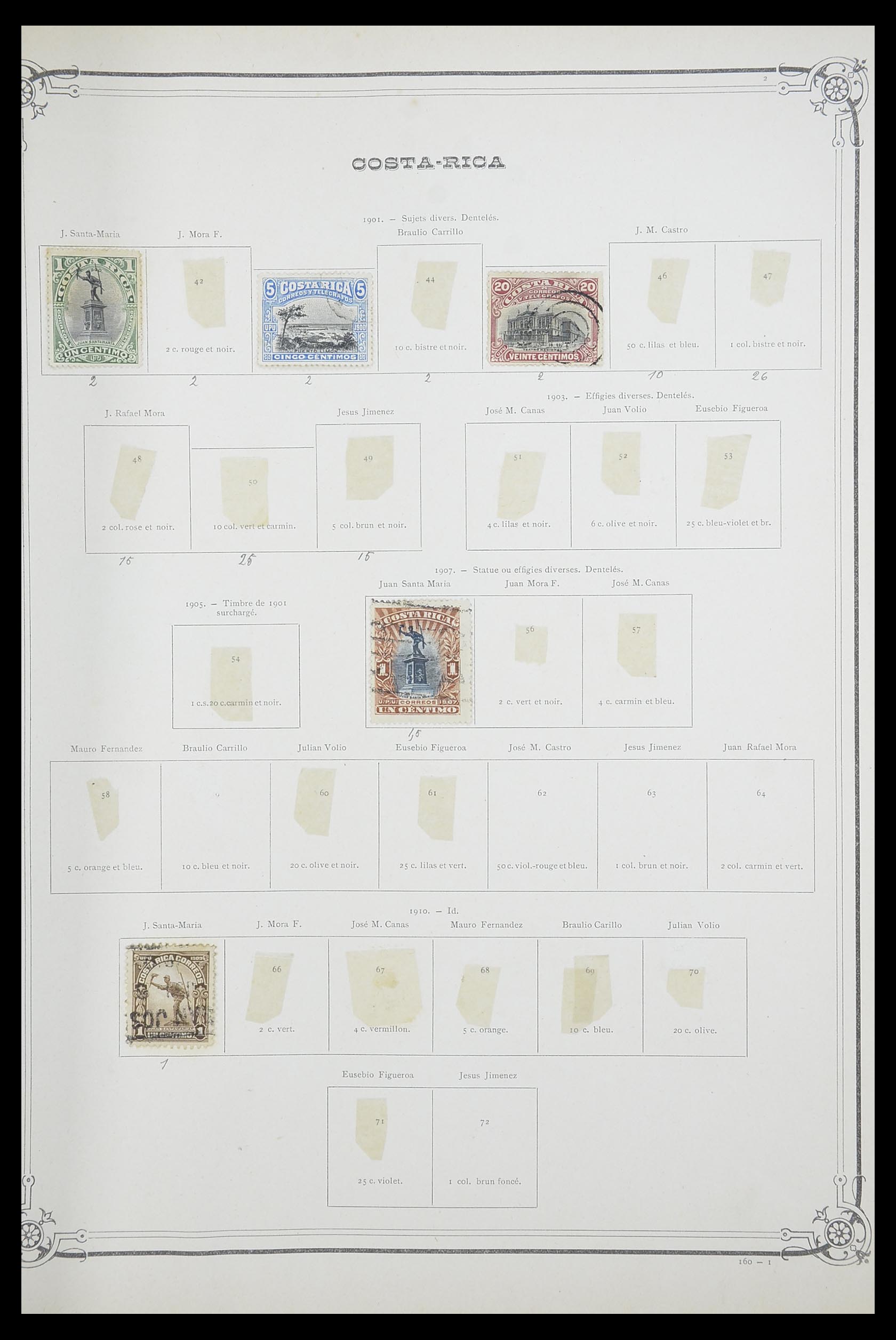 33903 049 - Postzegelverzameling 33903 Latijns Amerika 1853-1920.