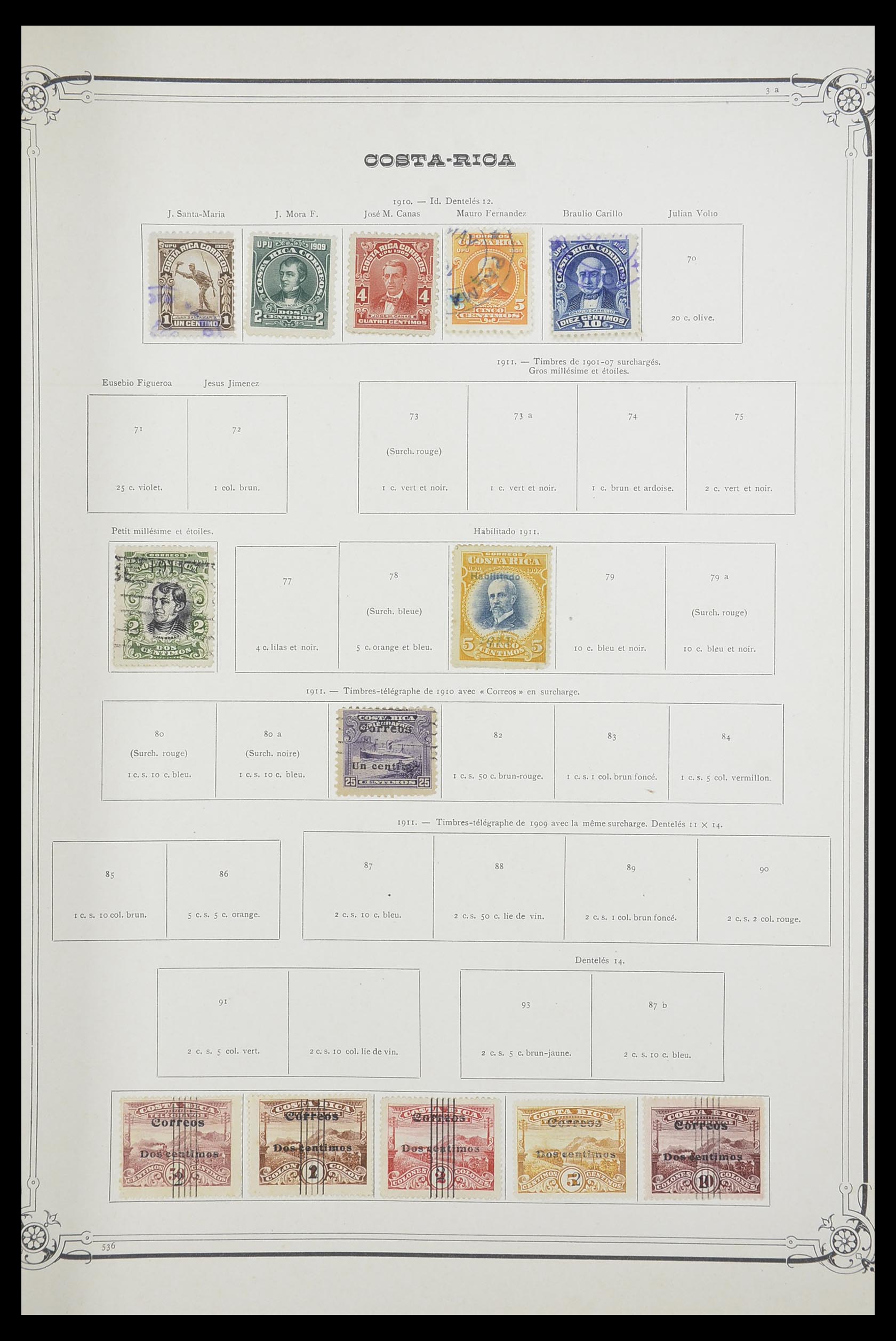 33903 052 - Postzegelverzameling 33903 Latijns Amerika 1853-1920.