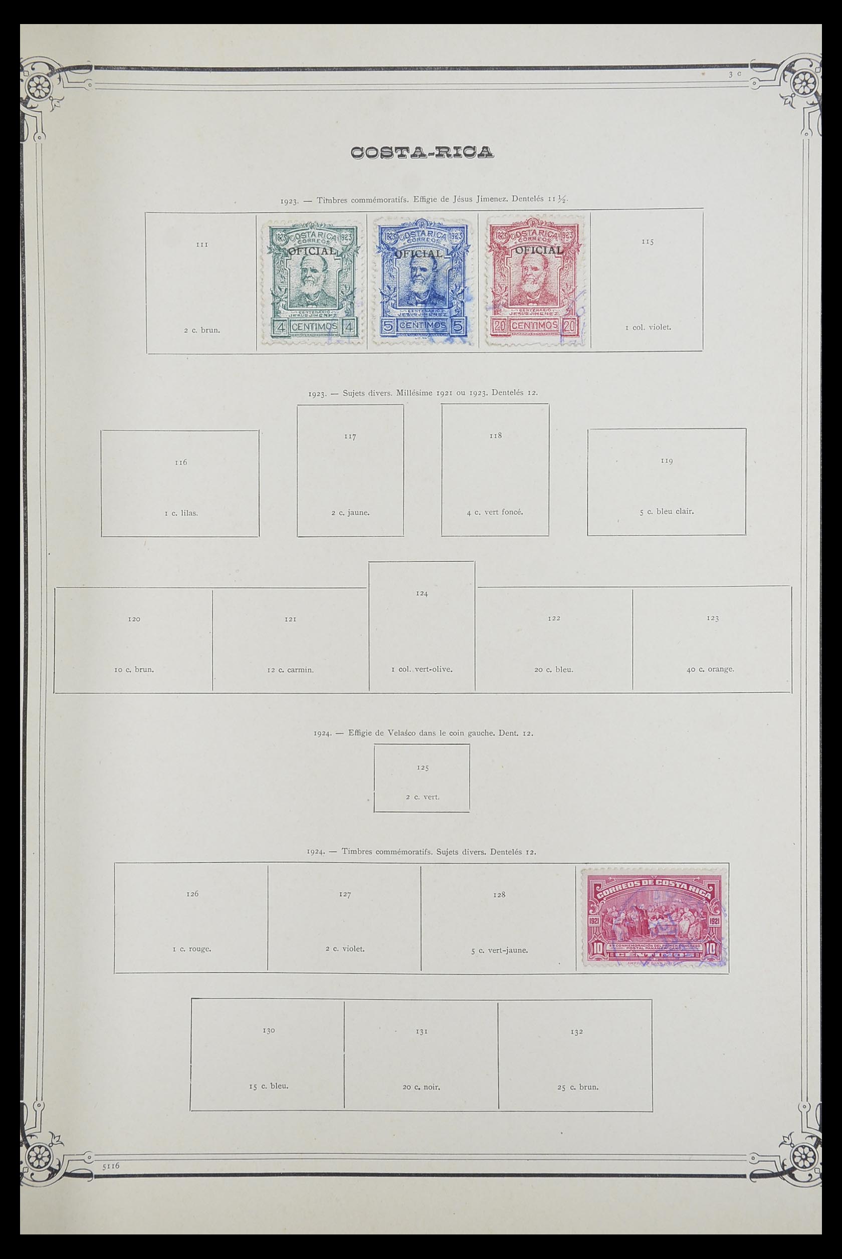 33903 053 - Postzegelverzameling 33903 Latijns Amerika 1853-1920.