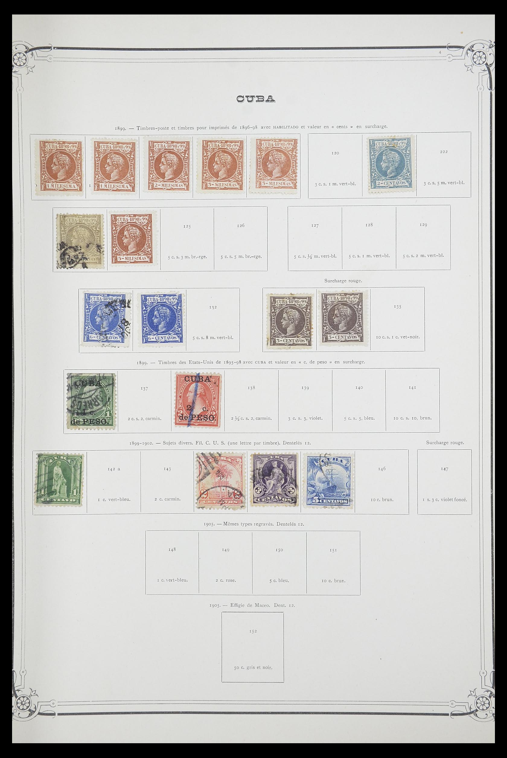 33903 056 - Postzegelverzameling 33903 Latijns Amerika 1853-1920.