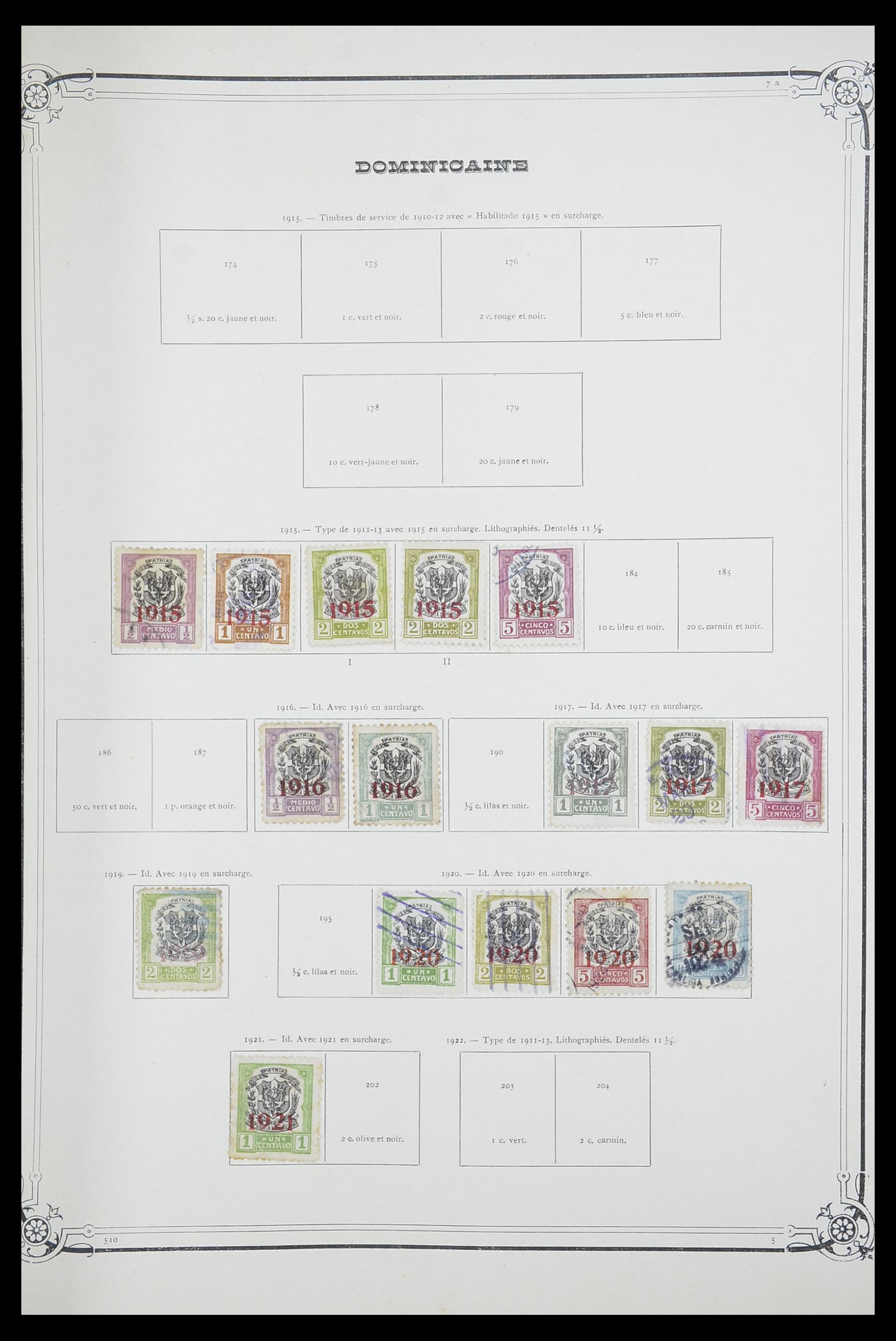 33903 064 - Postzegelverzameling 33903 Latijns Amerika 1853-1920.