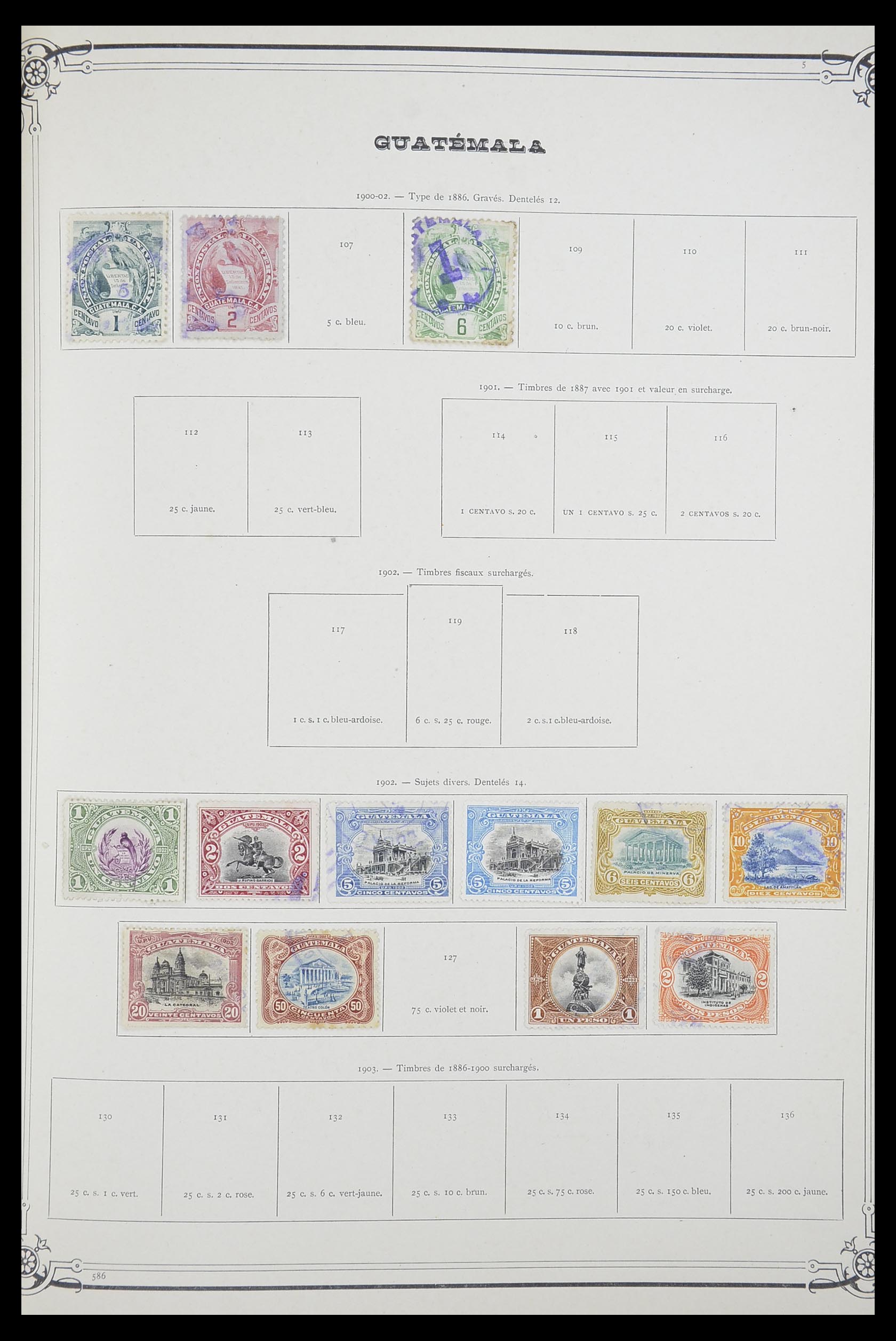 33903 078 - Postzegelverzameling 33903 Latijns Amerika 1853-1920.