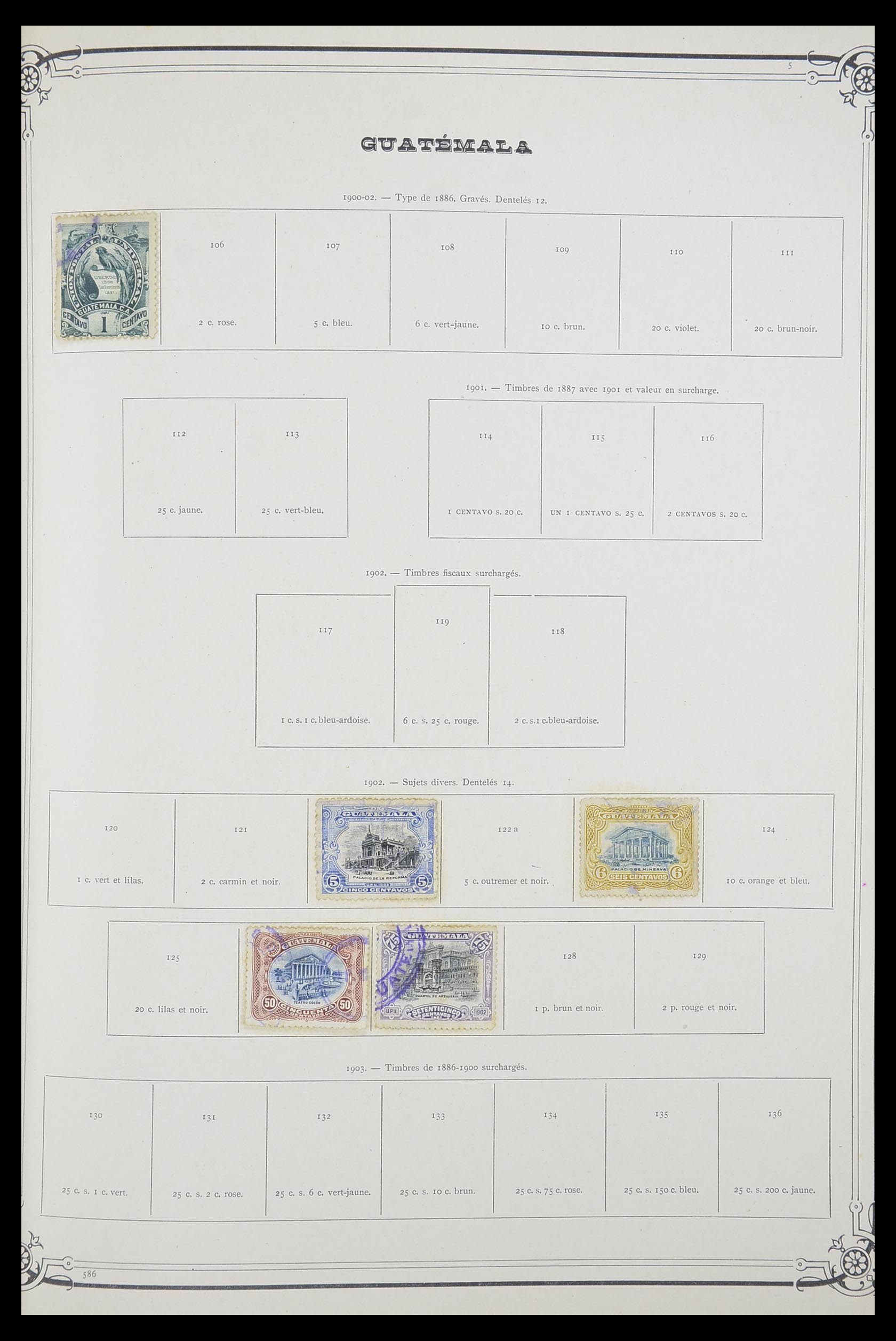 33903 079 - Postzegelverzameling 33903 Latijns Amerika 1853-1920.