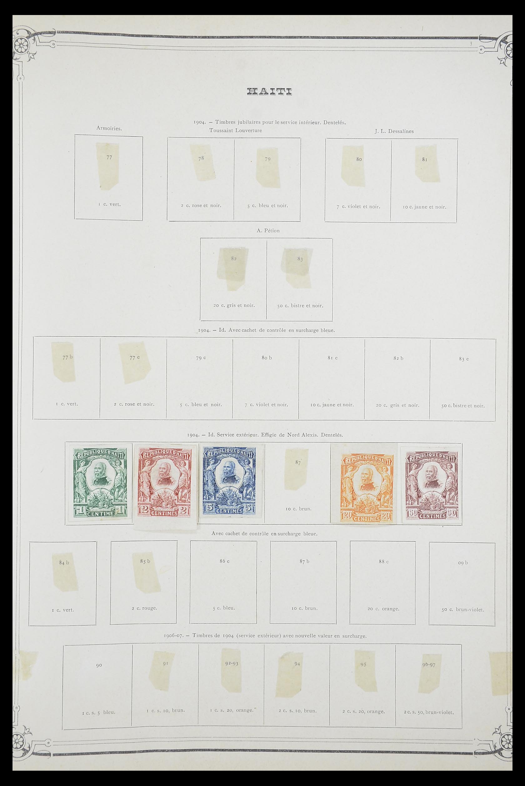 33903 084 - Postzegelverzameling 33903 Latijns Amerika 1853-1920.
