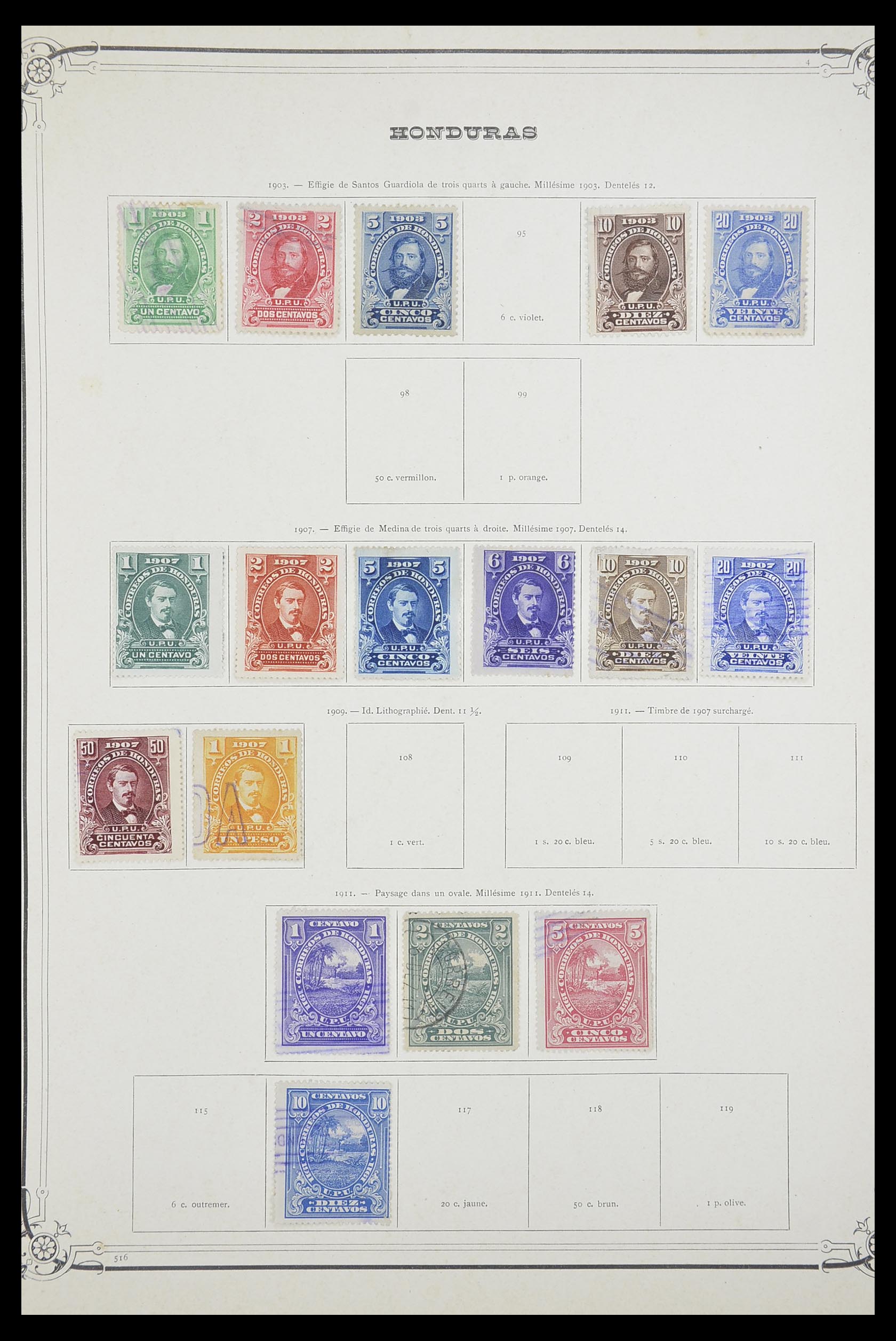 33903 090 - Postzegelverzameling 33903 Latijns Amerika 1853-1920.