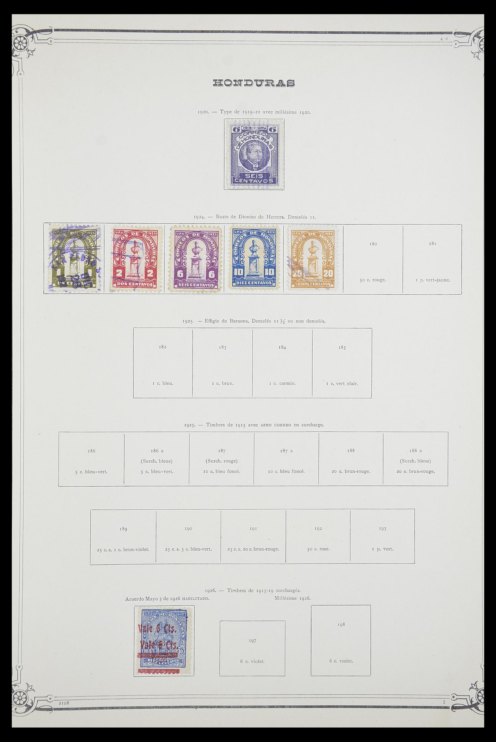 33903 092 - Postzegelverzameling 33903 Latijns Amerika 1853-1920.