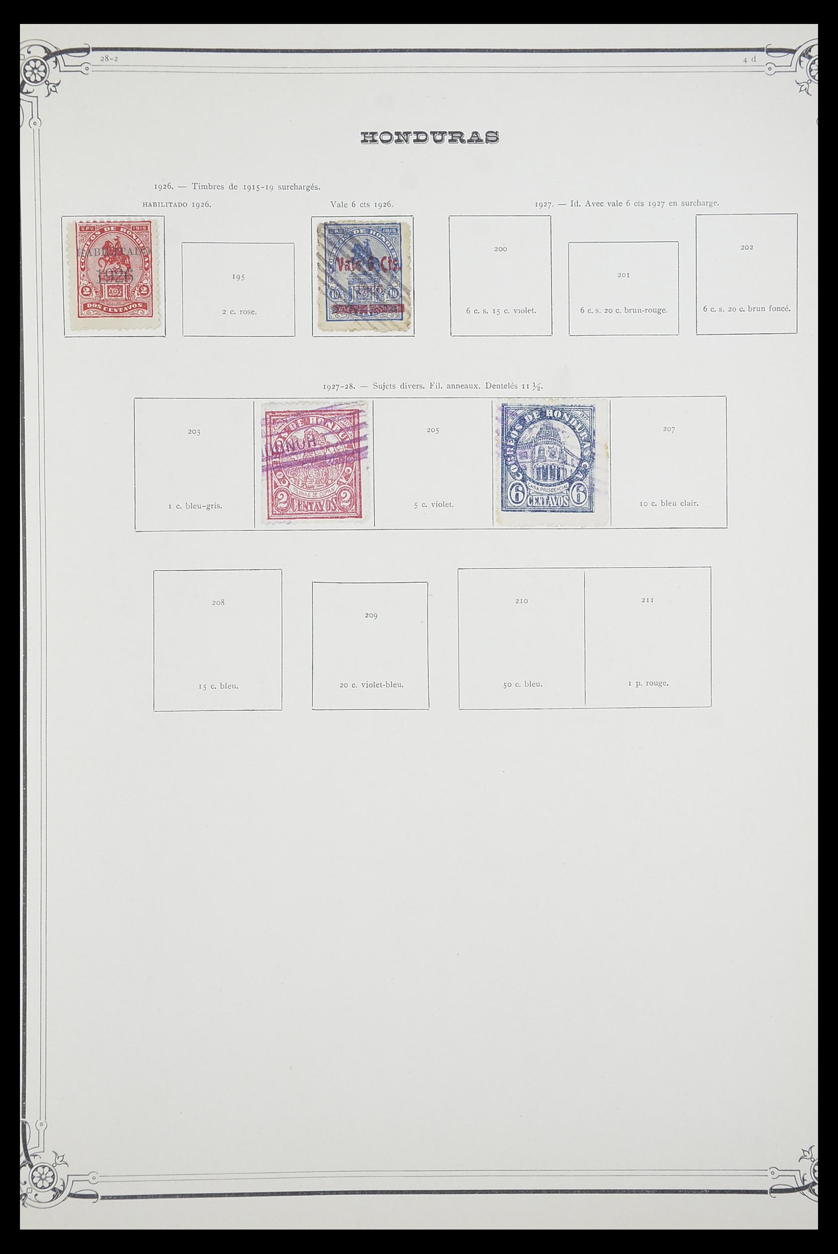 33903 093 - Postzegelverzameling 33903 Latijns Amerika 1853-1920.