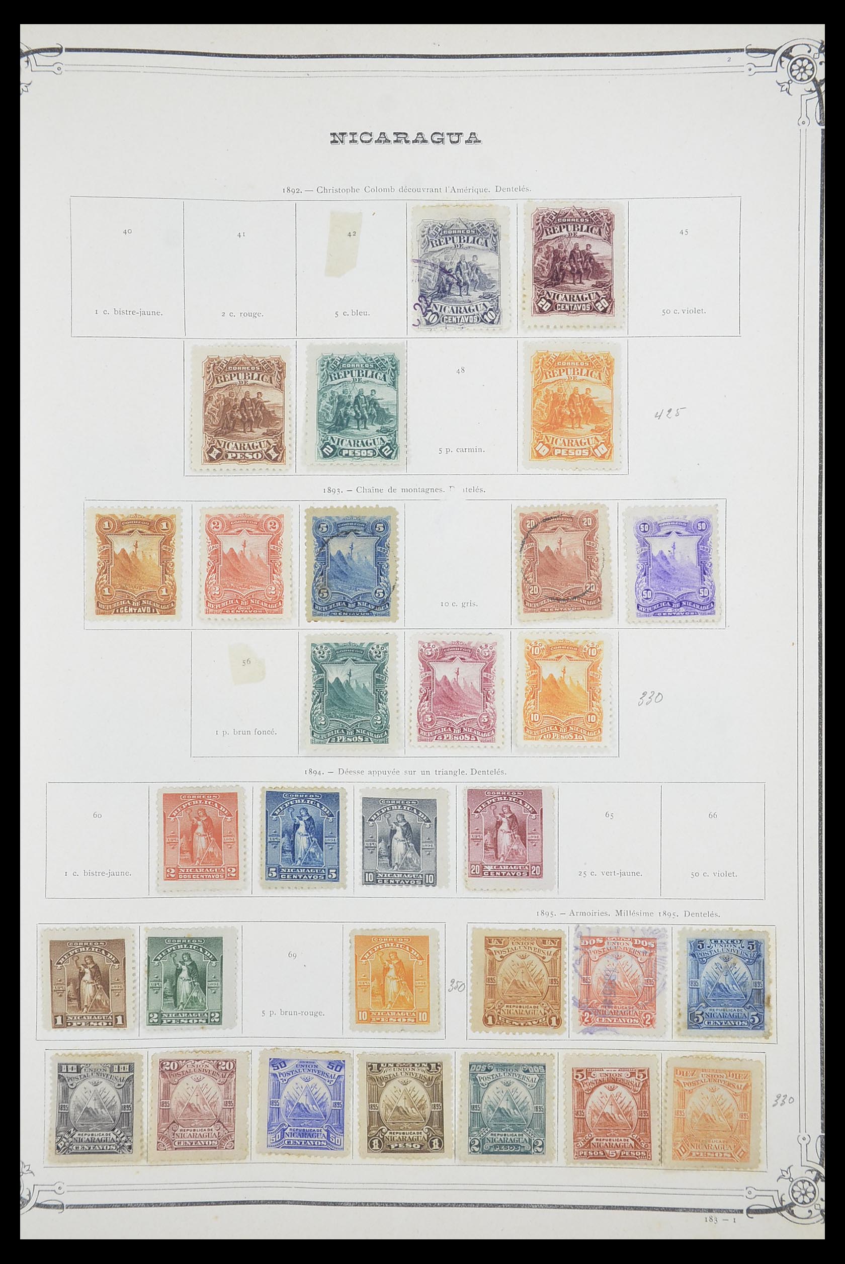 33903 102 - Stamp collection 33903 Latin America 1853-1920.