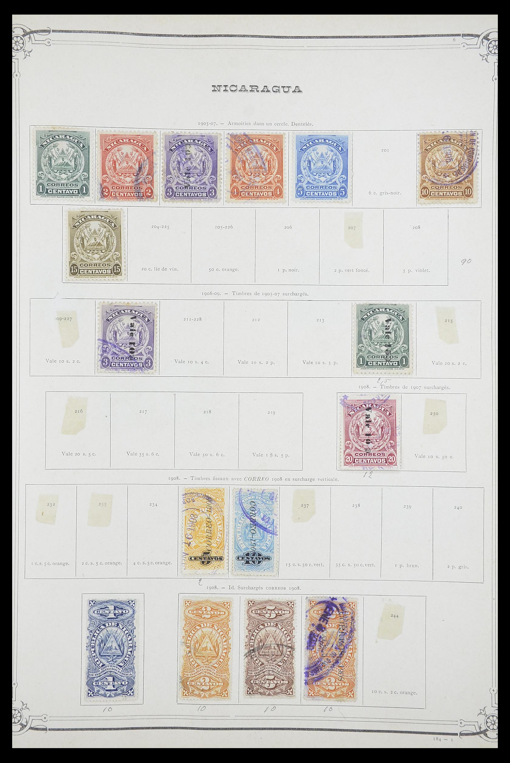 33903 106 - Stamp collection 33903 Latin America 1853-1920.