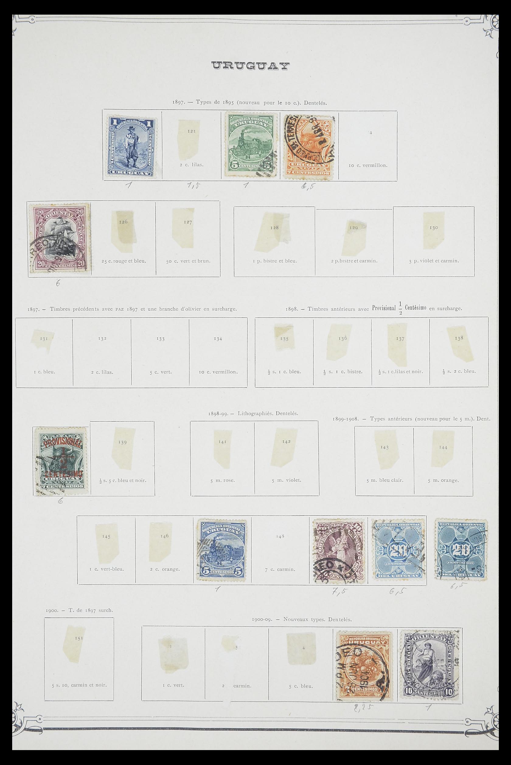 33903 120 - Stamp collection 33903 Latin America 1853-1920.