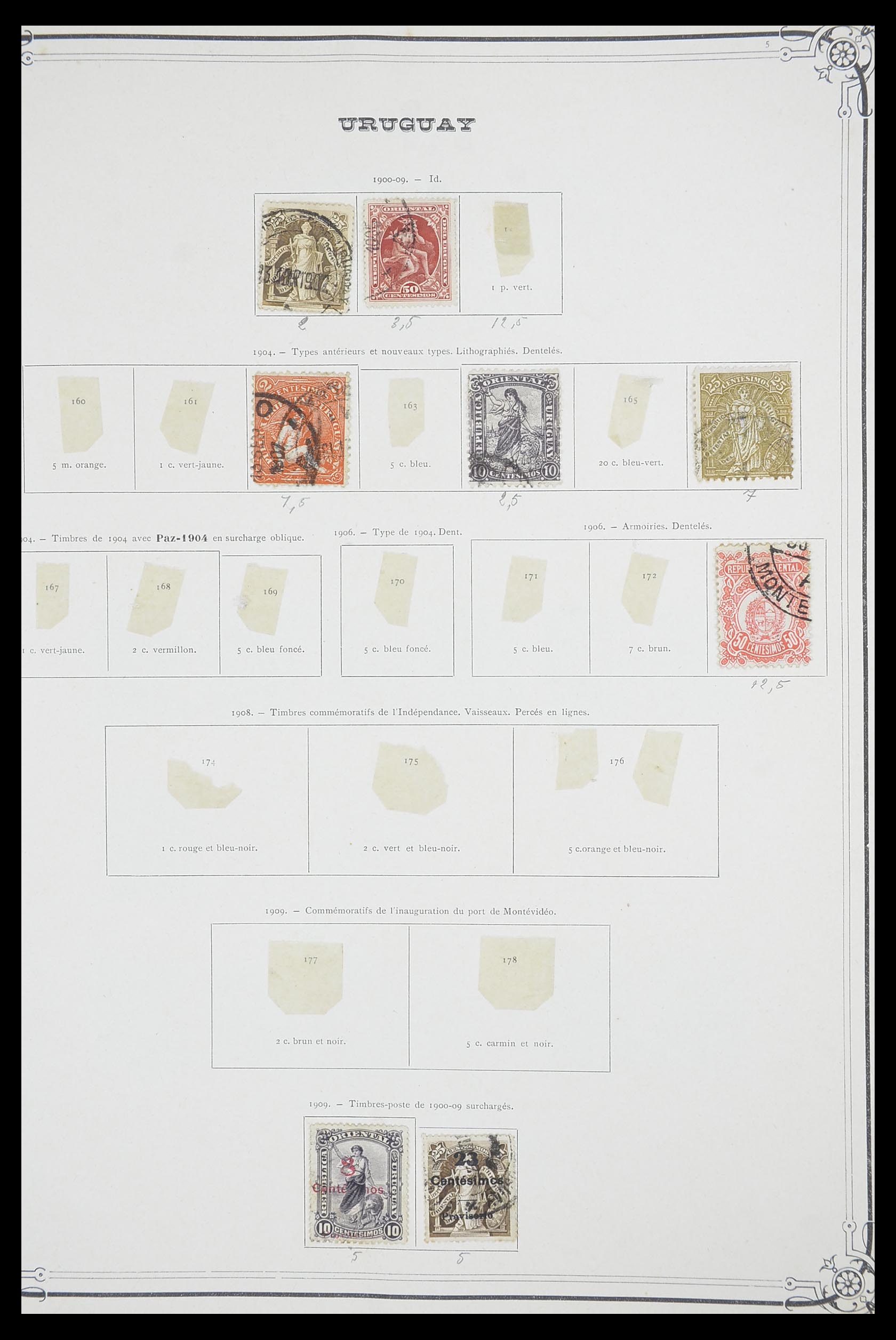 33903 121 - Postzegelverzameling 33903 Latijns Amerika 1853-1920.