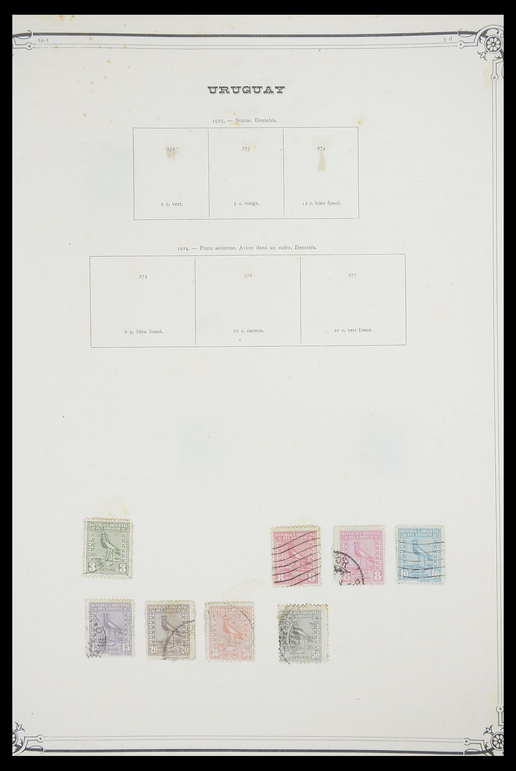 33903 126 - Stamp collection 33903 Latin America 1853-1920.