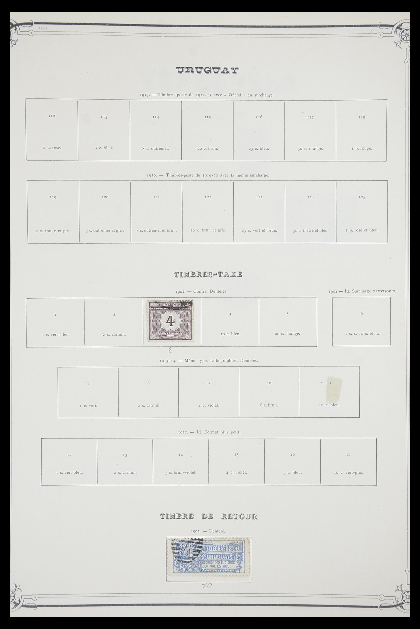 33903 130 - Stamp collection 33903 Latin America 1853-1920.