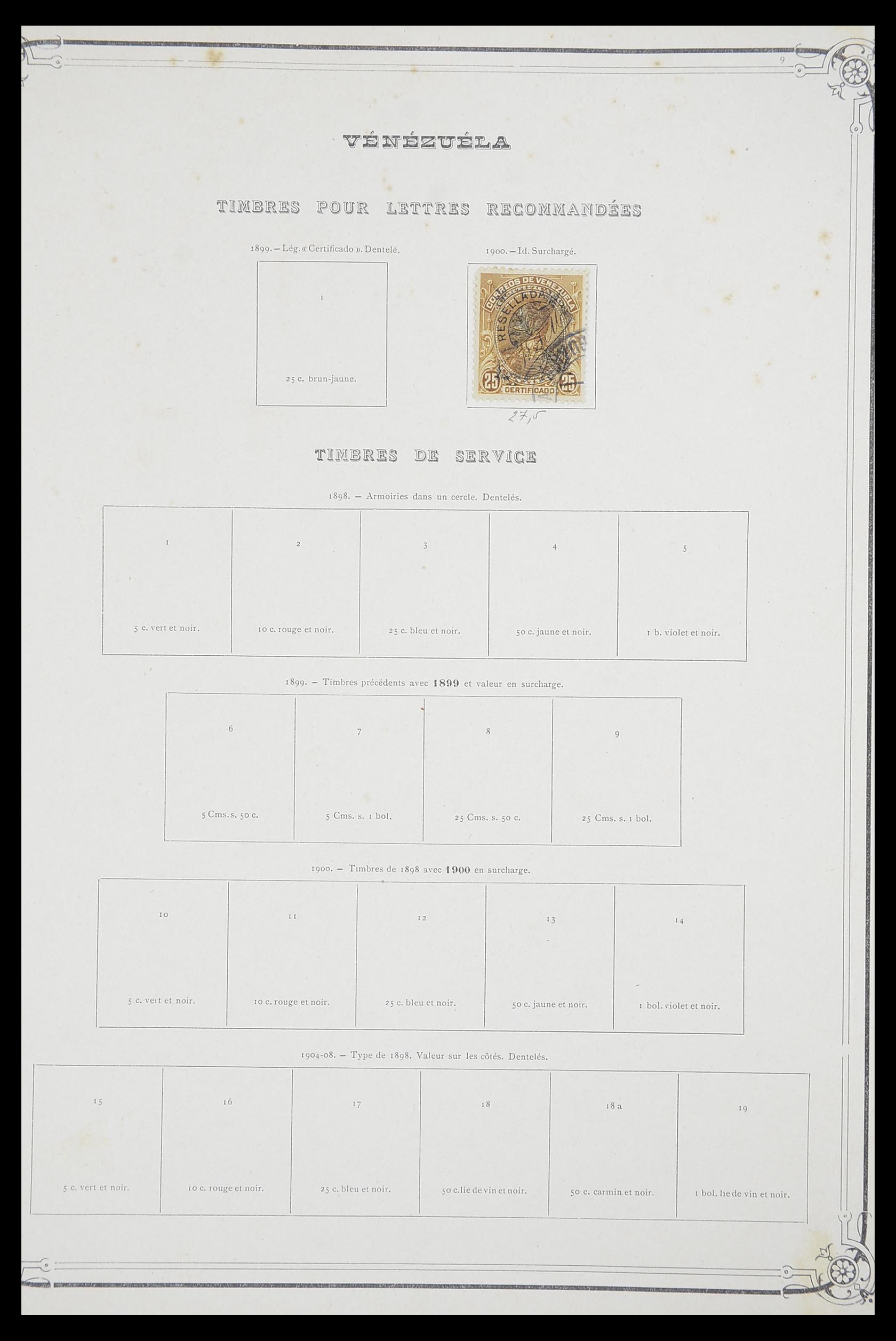 33903 136 - Postzegelverzameling 33903 Latijns Amerika 1853-1920.