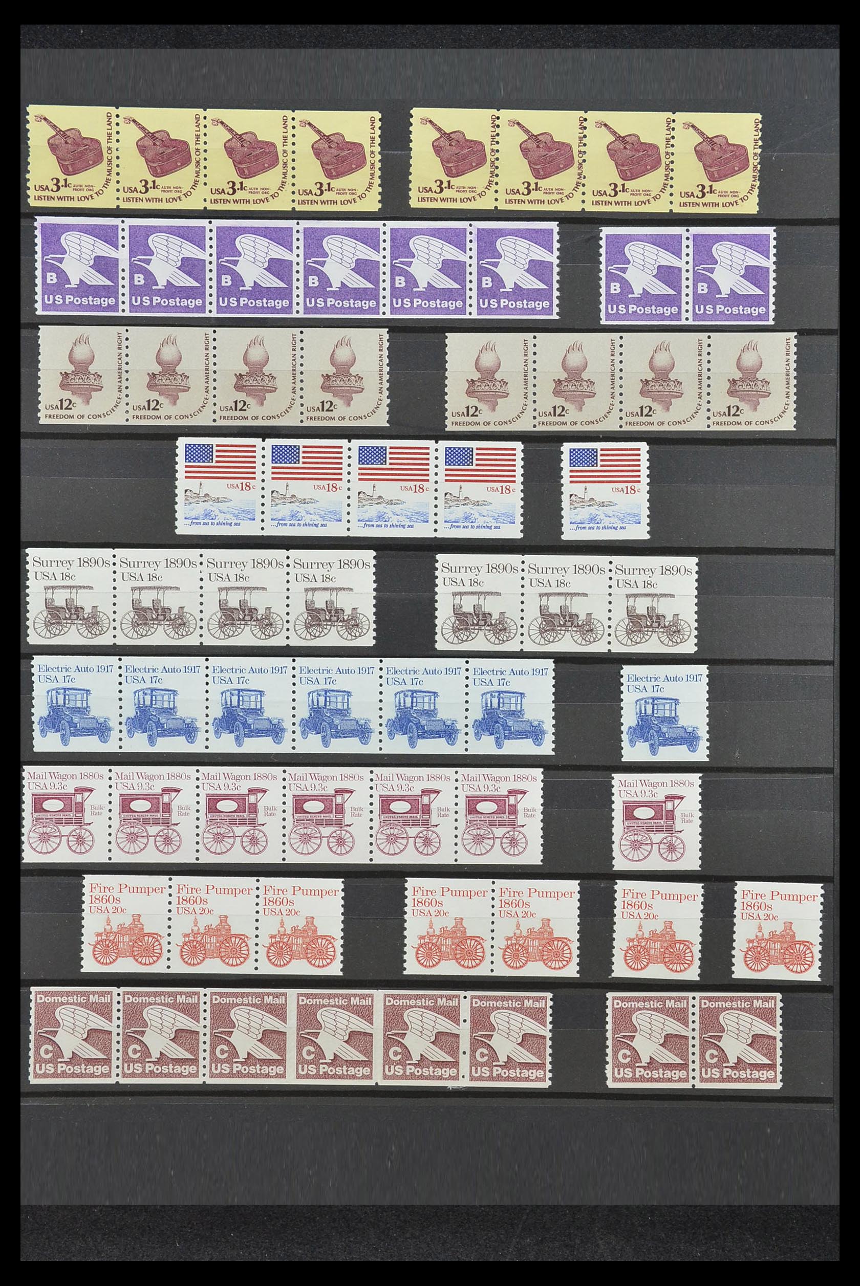 33904 005 - Postzegelverzameling 33904 USA 1938-1998.