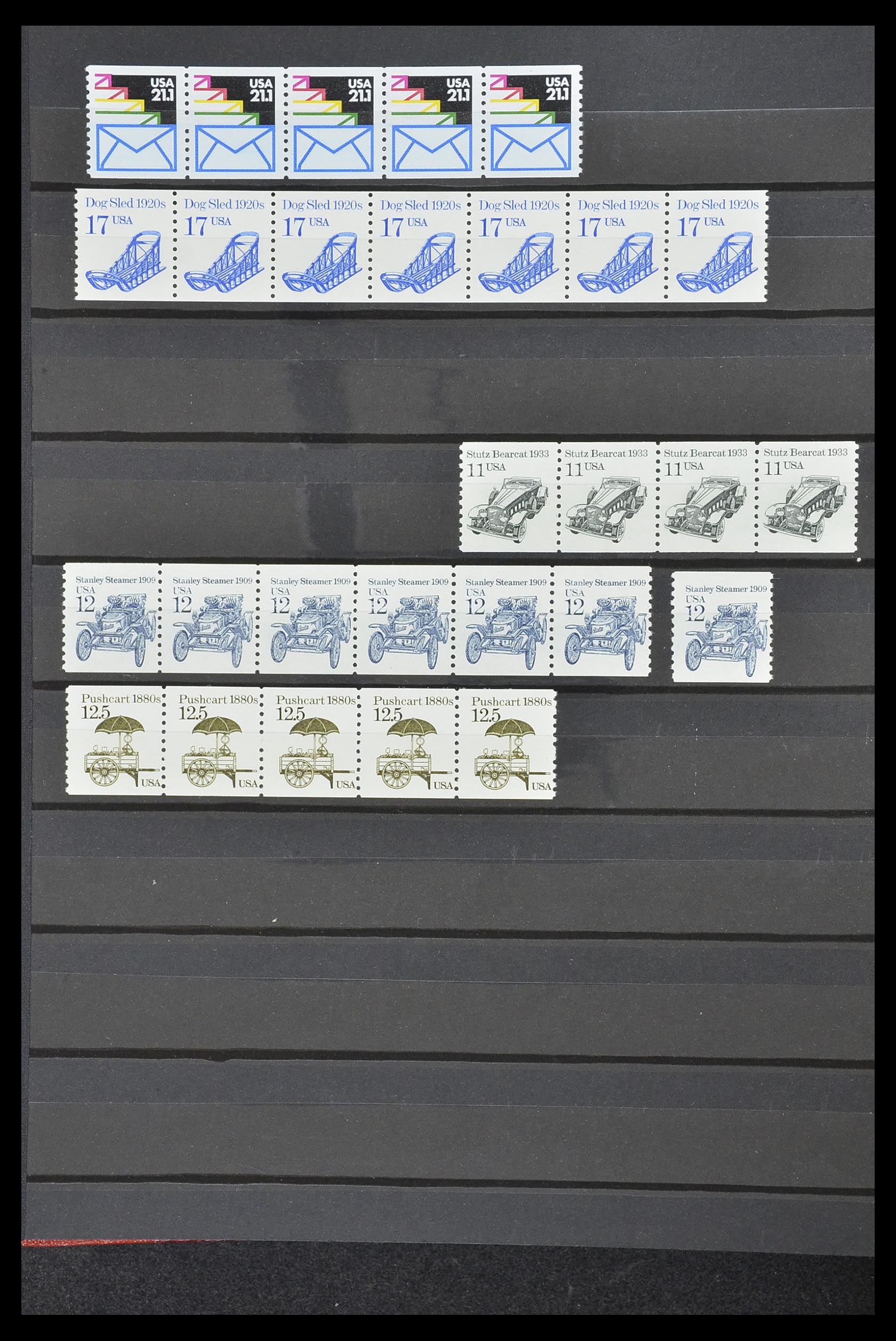 33904 009 - Stamp collection 33904 USA 1938-1998.