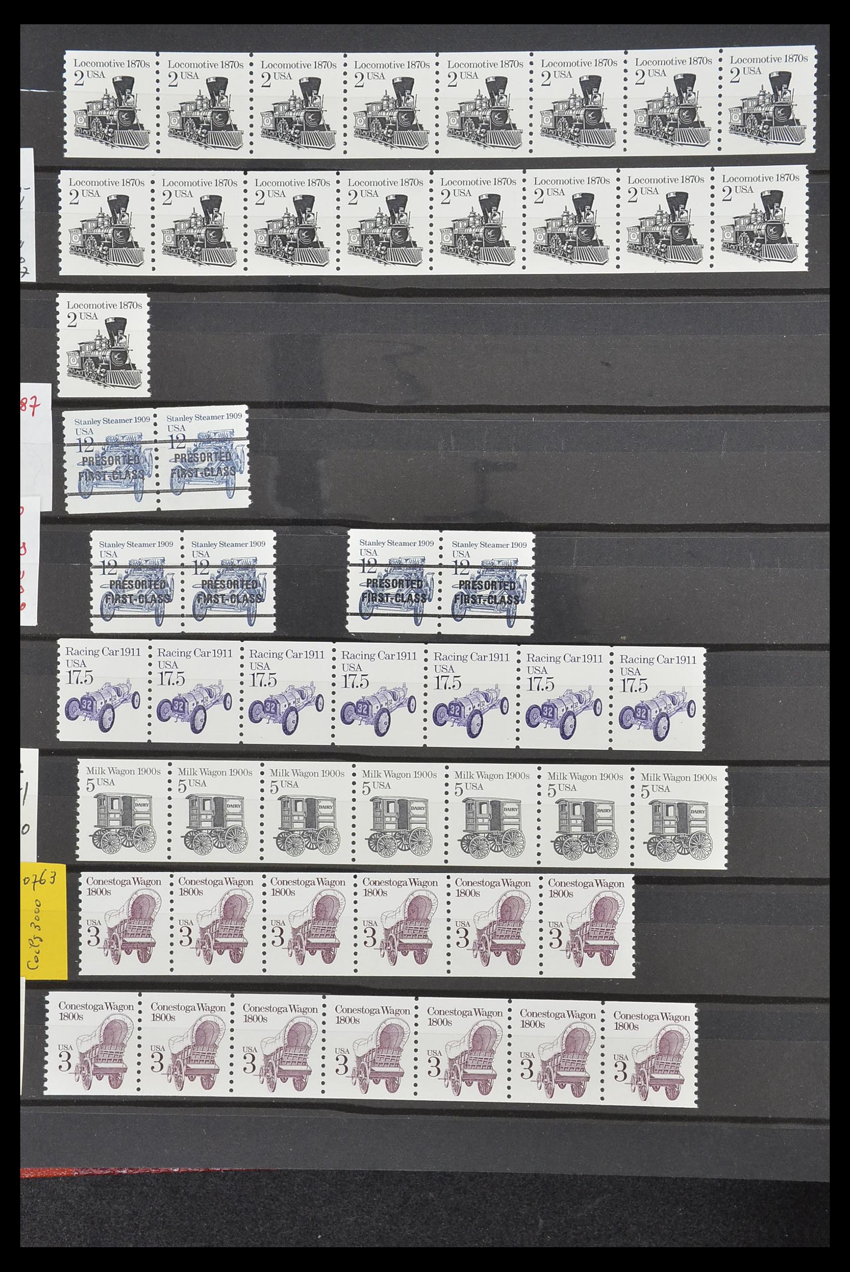 33904 011 - Stamp collection 33904 USA 1938-1998.