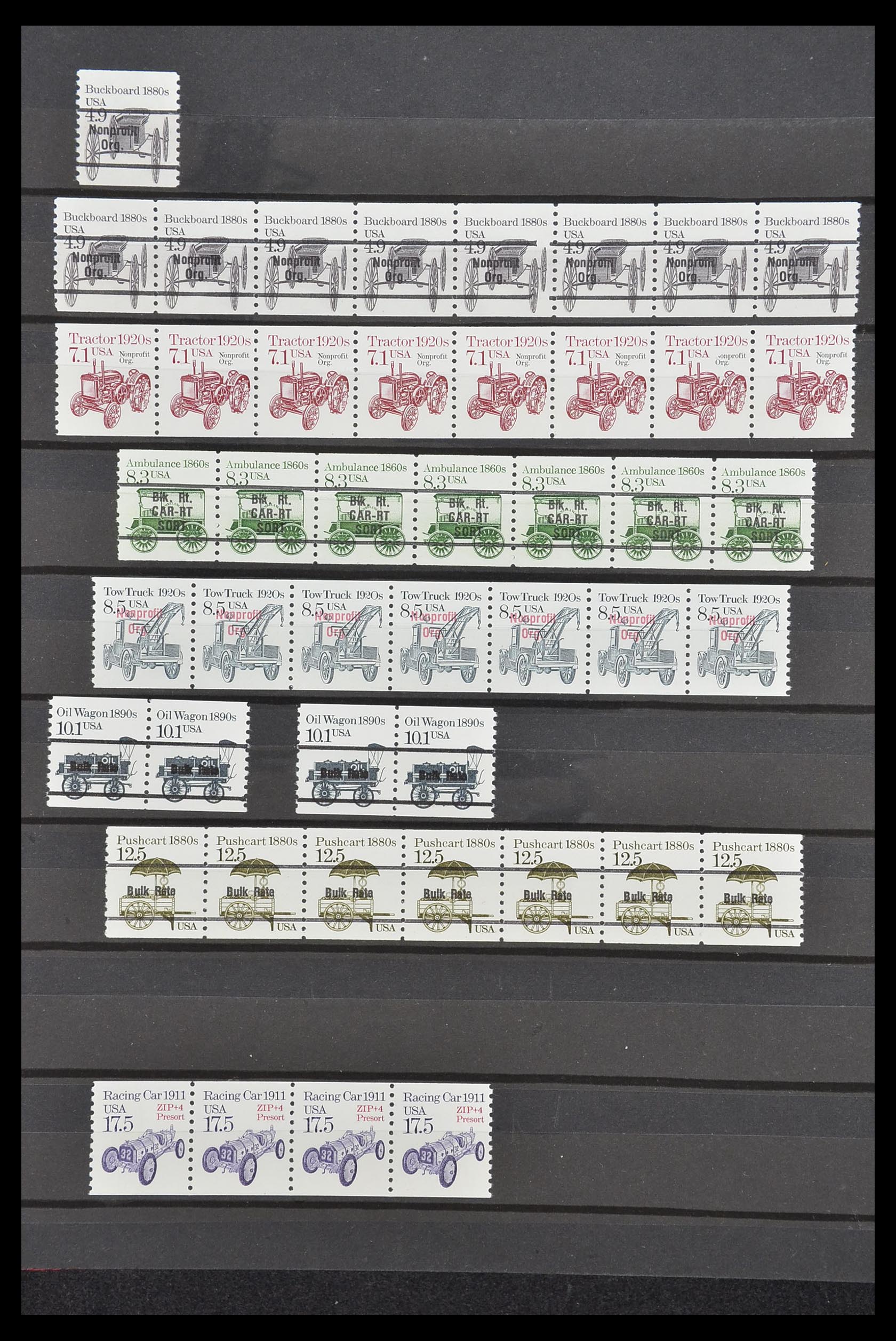 33904 012 - Stamp collection 33904 USA 1938-1998.