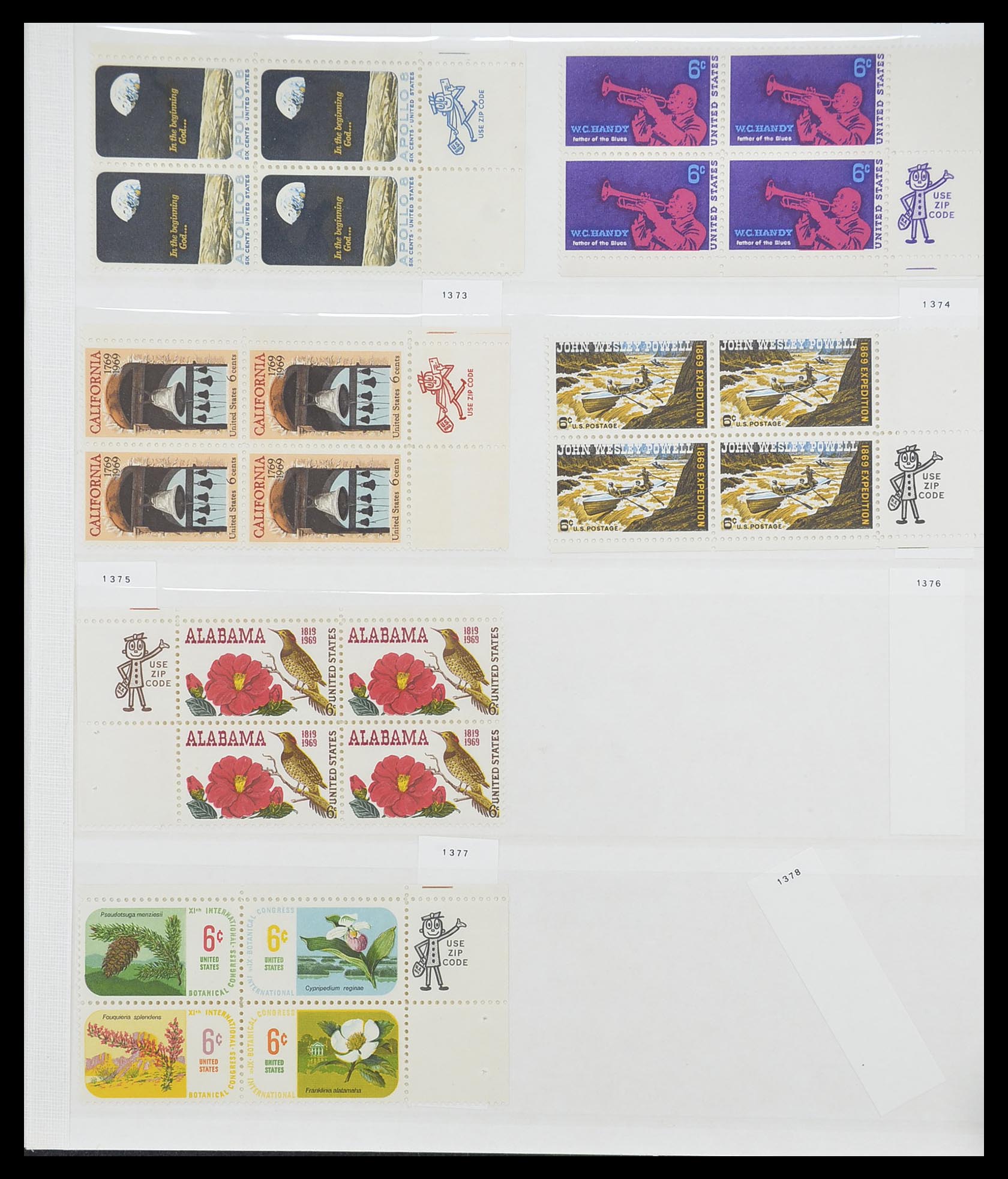 33904 027 - Stamp collection 33904 USA 1938-1998.