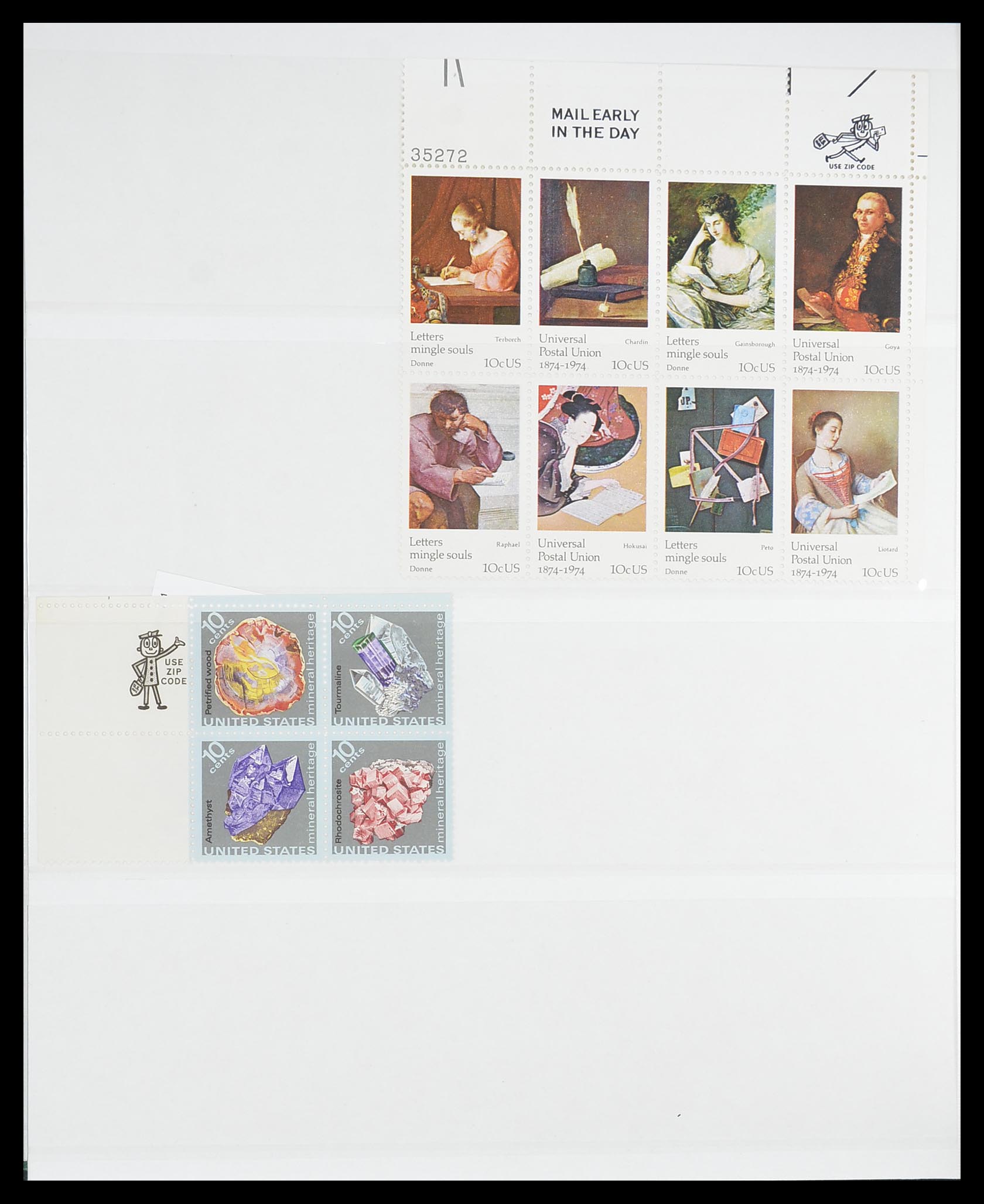 33904 044 - Stamp collection 33904 USA 1938-1998.