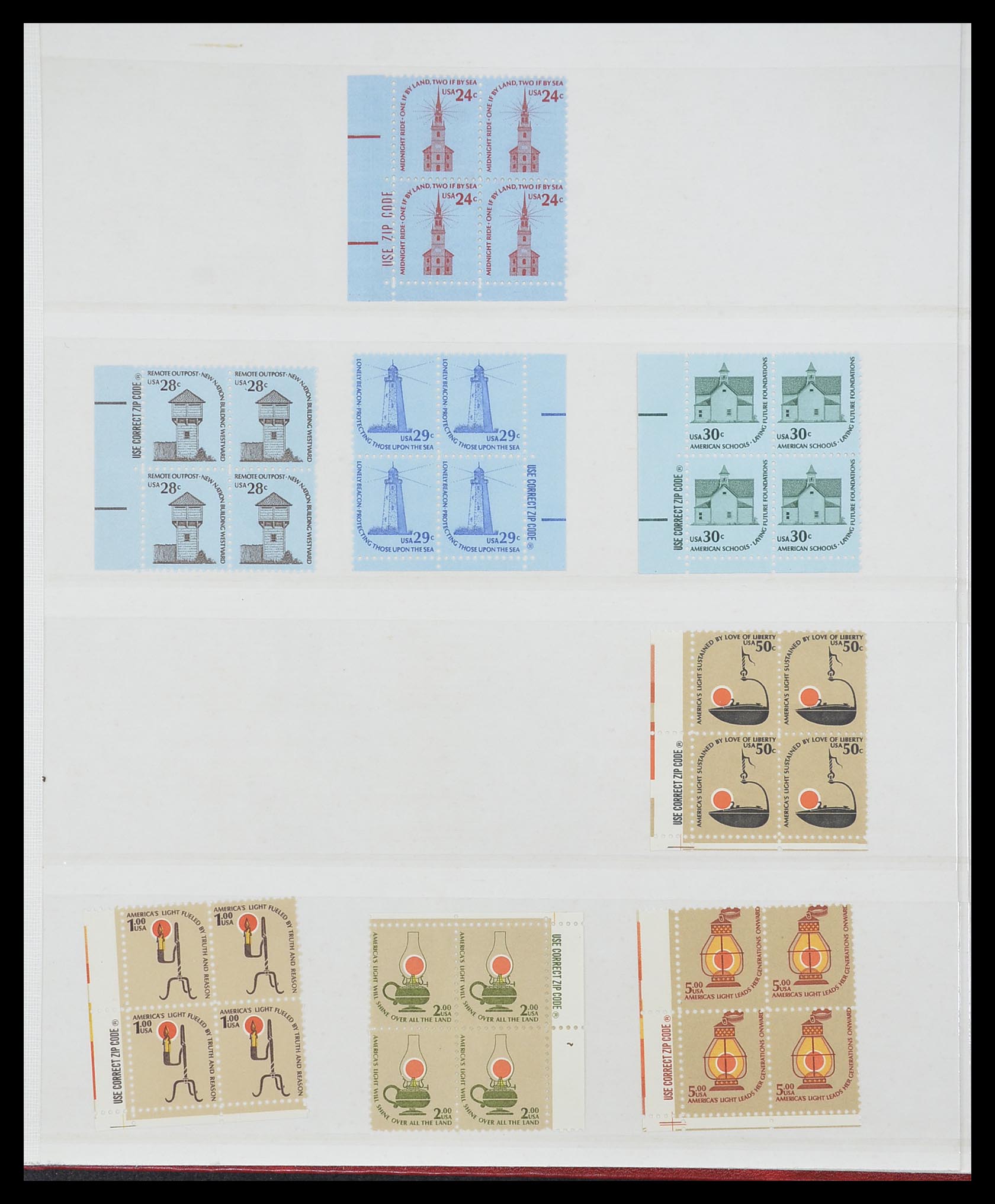 33904 060 - Postzegelverzameling 33904 USA 1938-1998.