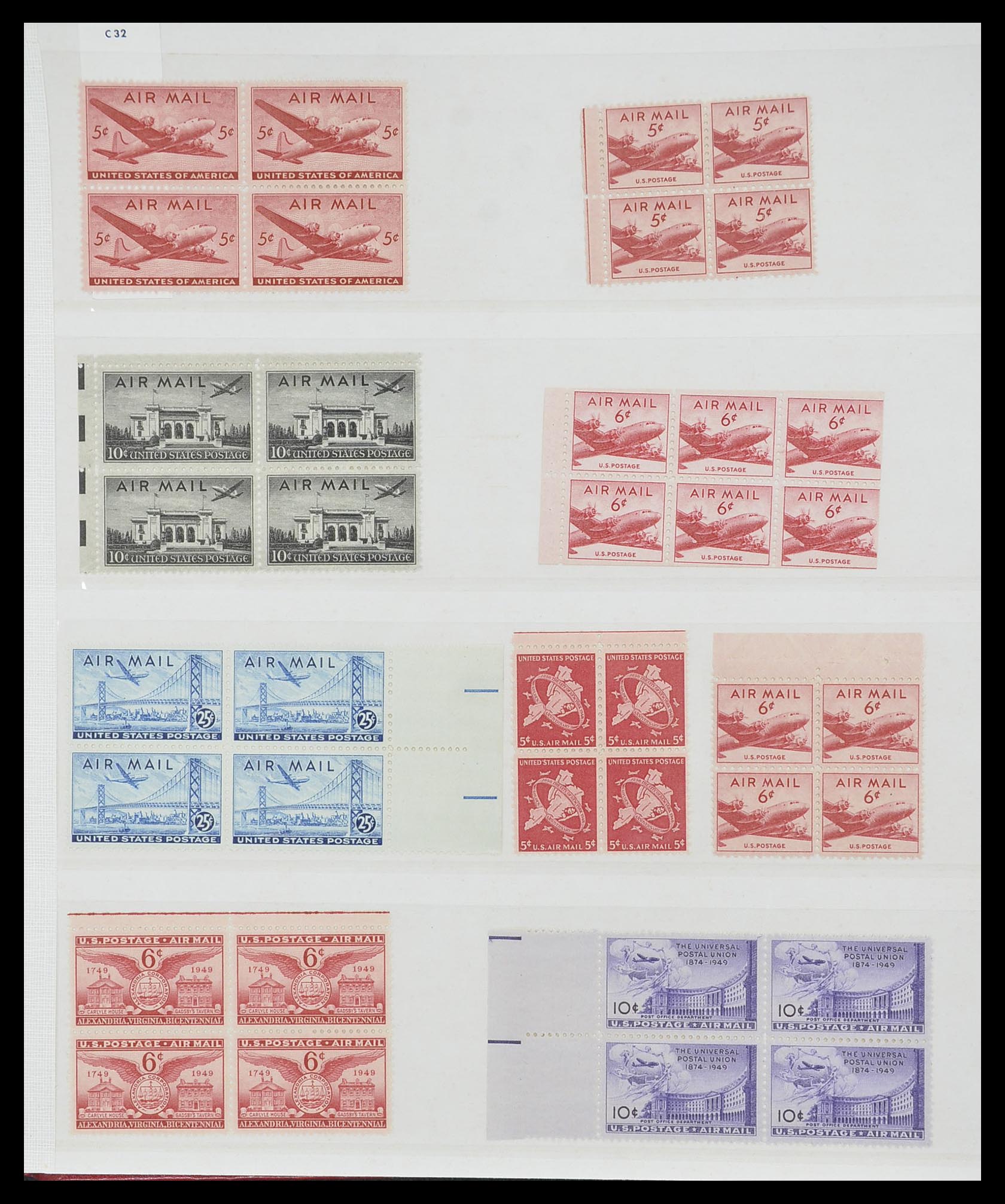 33904 070 - Stamp collection 33904 USA 1938-1998.