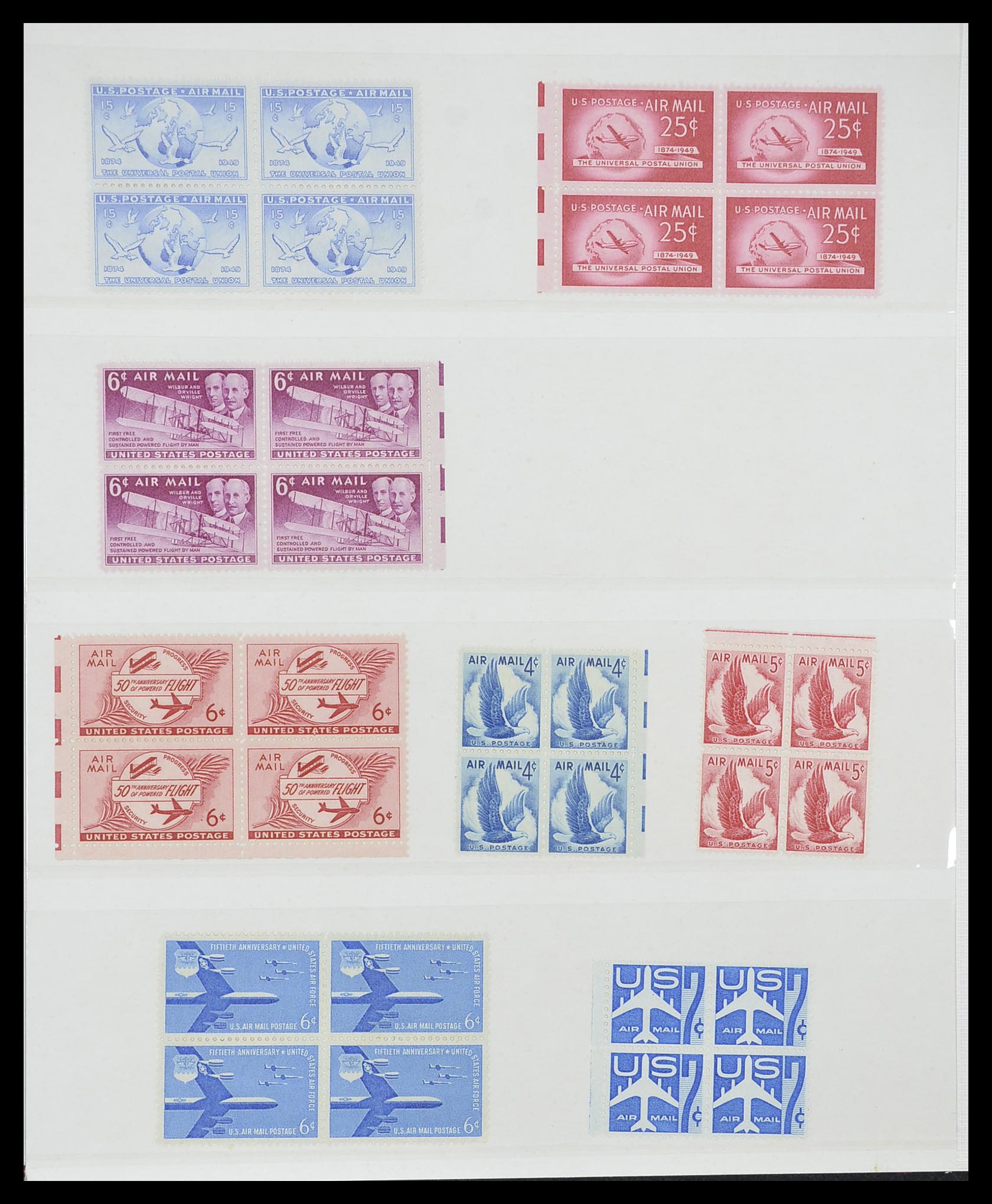 33904 071 - Stamp collection 33904 USA 1938-1998.