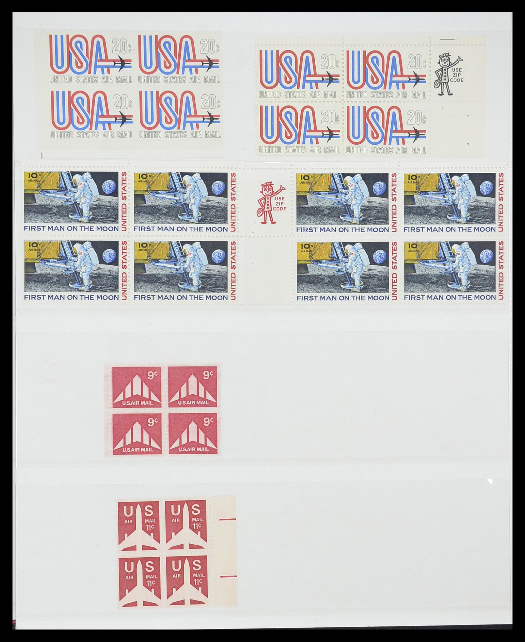 33904 075 - Stamp collection 33904 USA 1938-1998.