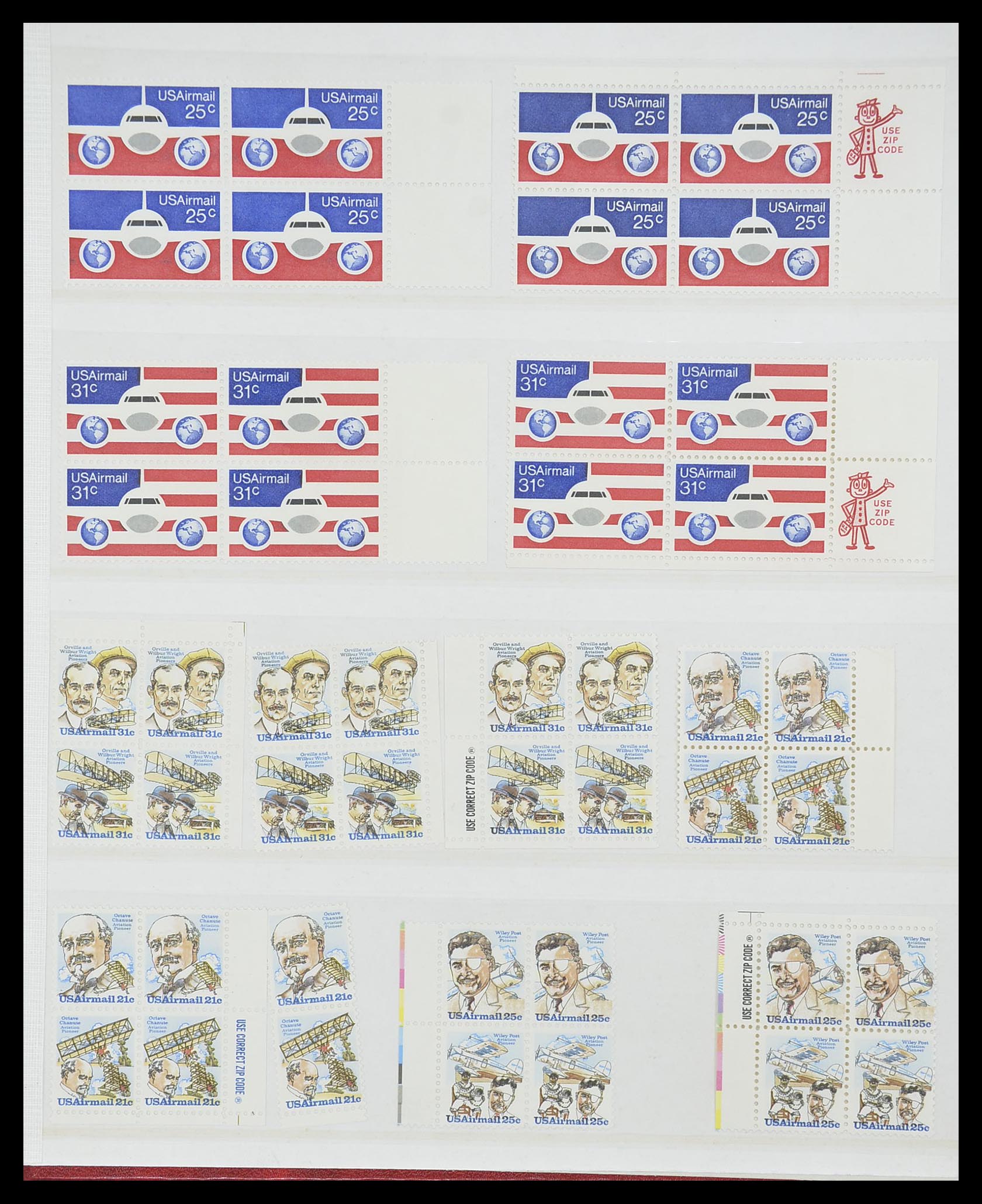 33904 078 - Stamp collection 33904 USA 1938-1998.