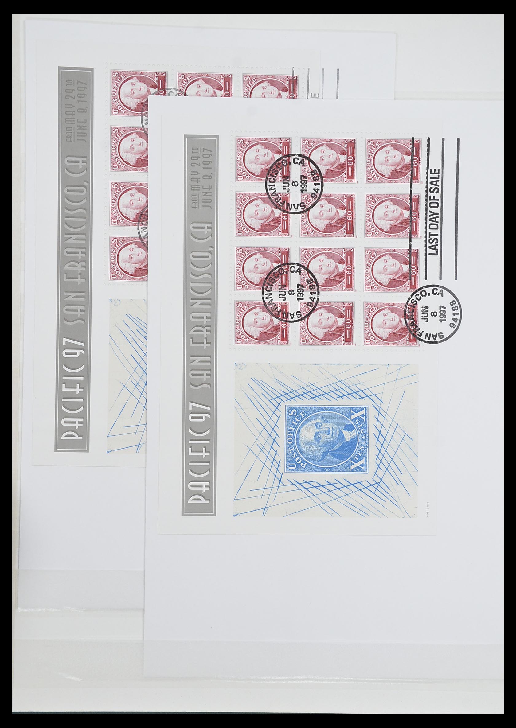 33904 188 - Stamp collection 33904 USA 1938-1998.