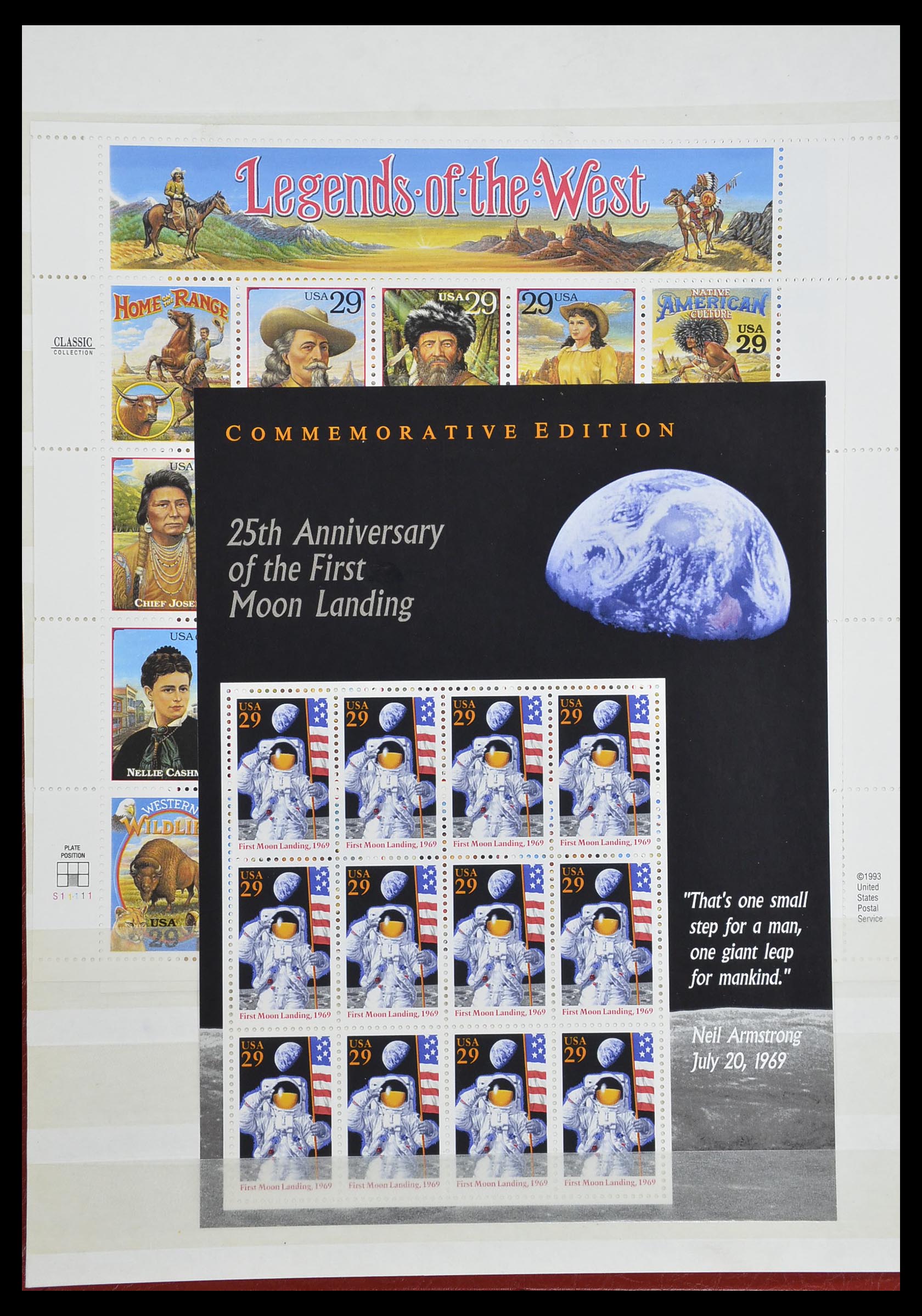33904 191 - Postzegelverzameling 33904 USA 1938-1998.