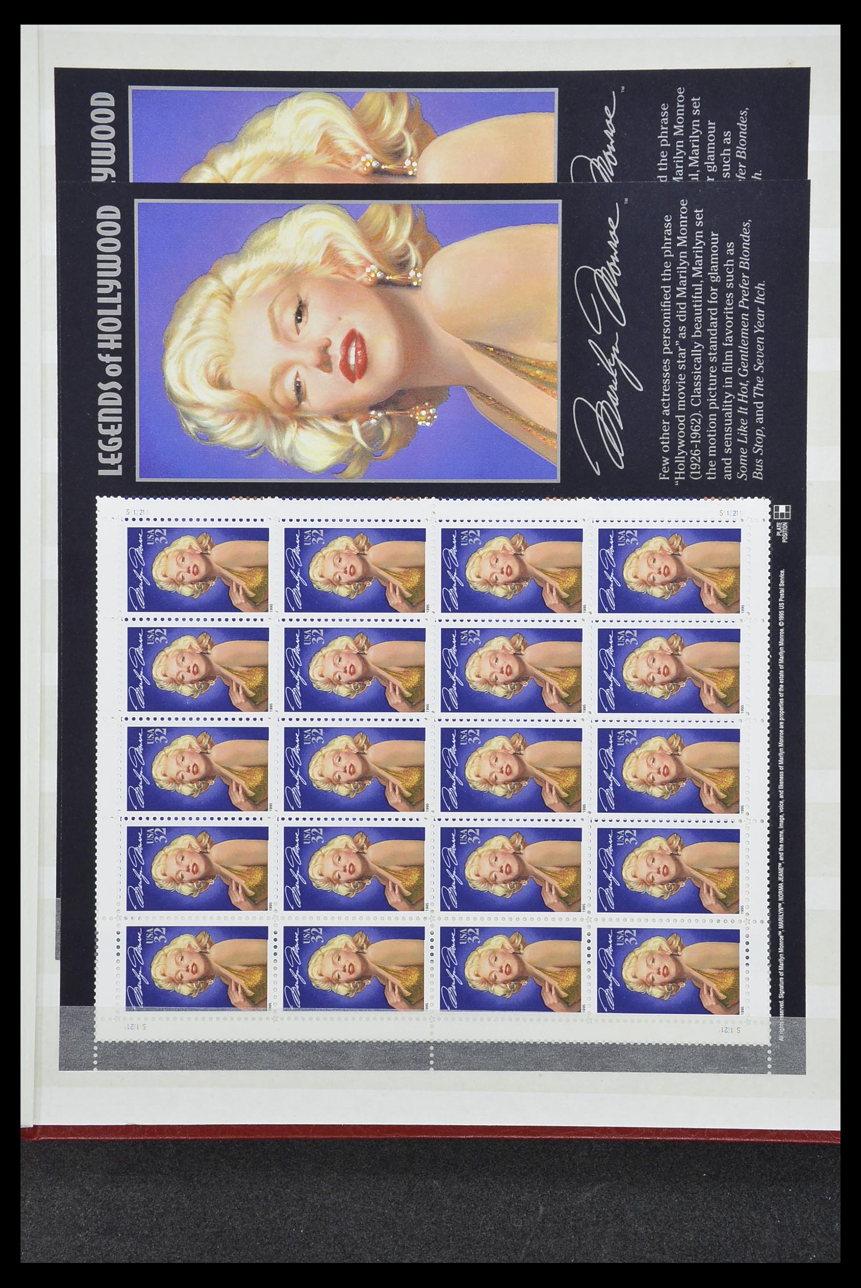 33904 198 - Stamp collection 33904 USA 1938-1998.